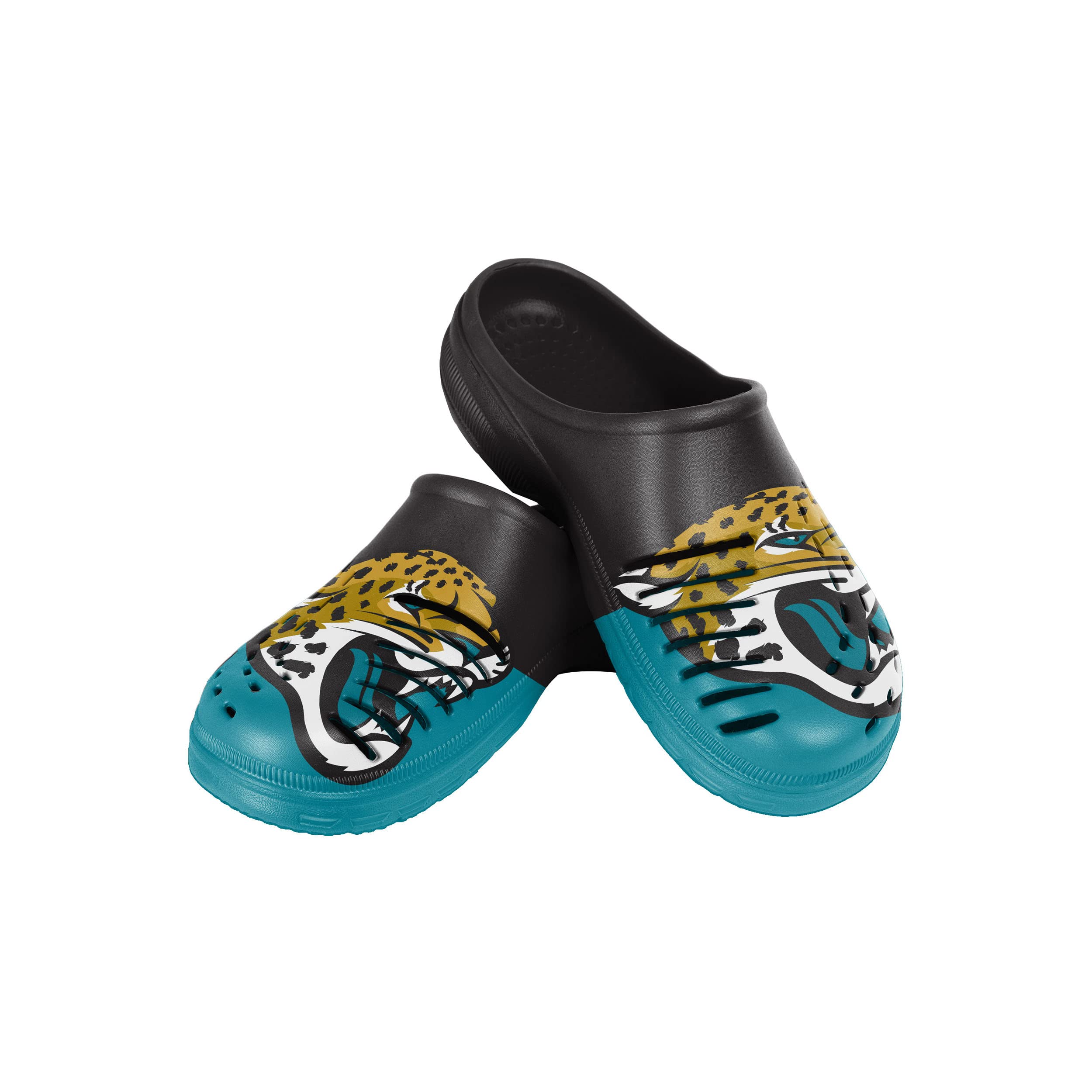 FOCO NFL Kids Team Logo Sandals - Boys' Water Shoes for Beach, Pool & Garden - Comfortable Clogs & Slippers for Outdoor Play