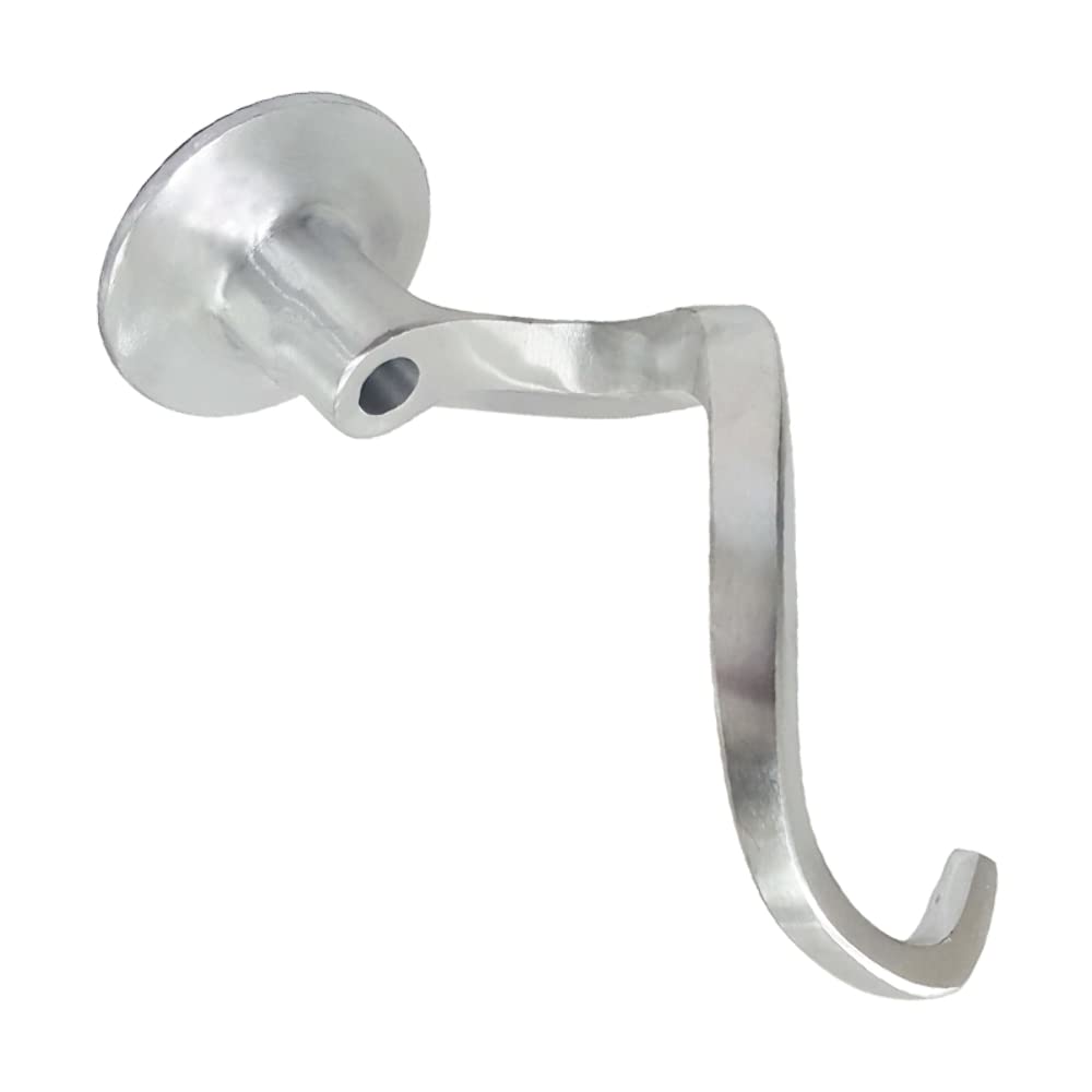 National Band Saw Spiral Dough Hook - ED Style Replacement for Hobart 20QT Mixers (Fits A200 & D340 Models) - Replaces Part #477521 - Perfect for Commercial Bakeries & Pizza Dough Preparation