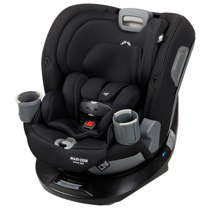 Maxi Cosi Emme 360 All-in-One Convertible Car Seat for Infants & Toddlers - 5-120 lbs - Easy Installation & 360° Rotation - Perfect for Travel & Everyday Use