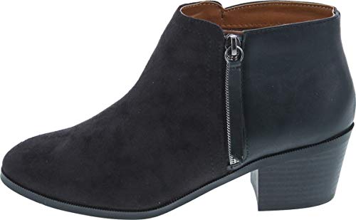 Black Suede/Pu