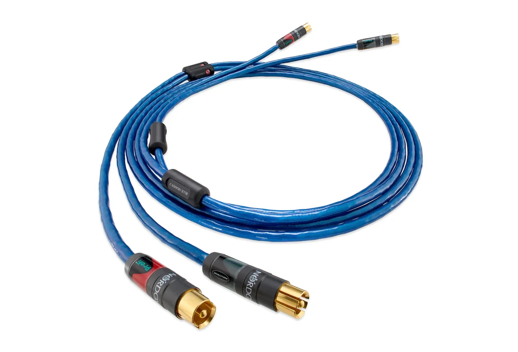 Nordost Blue Heaven 3 Analog Interconnect Cable - High-Performance Audio Cable for Home Theater & Stereo Systems - Perfect for Audiophiles & Music Enthusiasts
