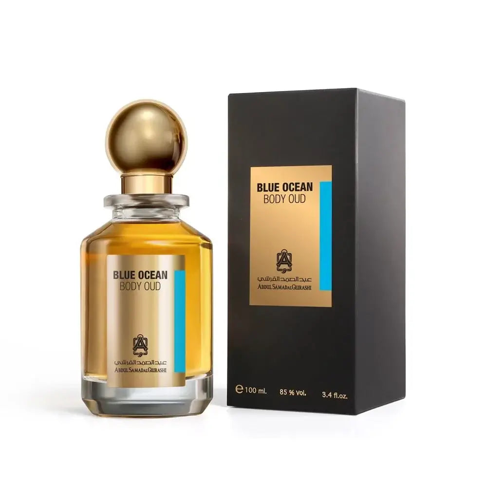 Blue Ocean Body Oud Eau de Parfum 100ml - Premium Long-Lasting Perfume for Men & Women, Perfect for Daily Wear, Date Nights & Special Occasions