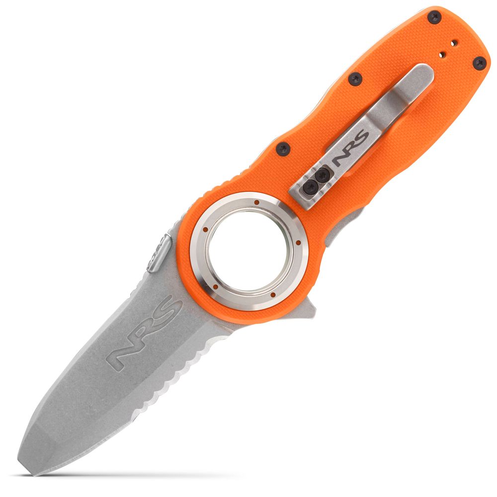 NRS Pilot Access Knife - Compact Folding Knife with Stainless Steel Blade for Outdoor, Camping, Hiking & Survival Gear | Perfect for Cutting Ropes, Fishing Lines & Emergency Situations