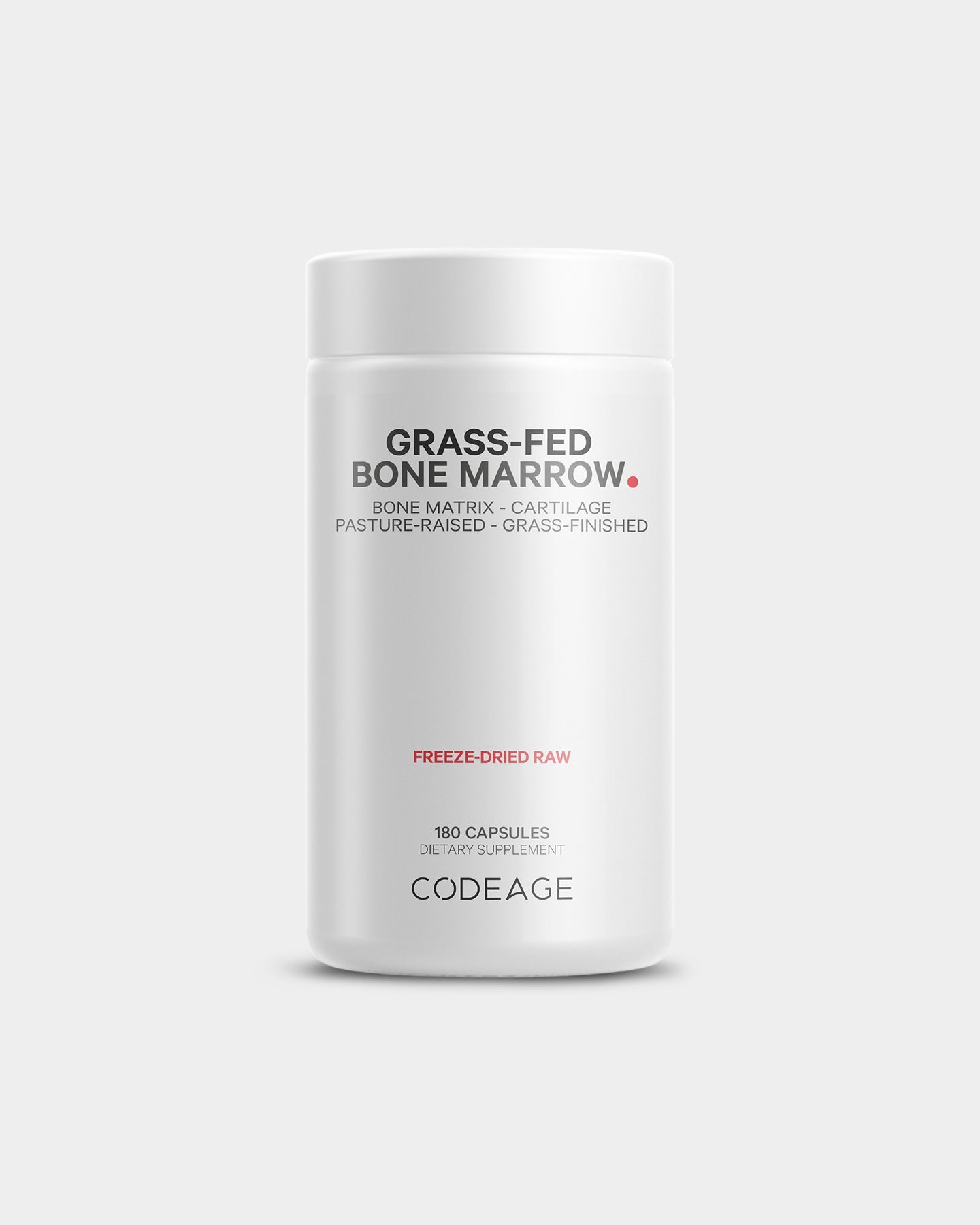 Codeage Grass Fed Bone Marrow Supplement - 100% Pure, Supports Joint & Immune Health - Ideal for Keto, Paleo & Fitness Enthusiasts
