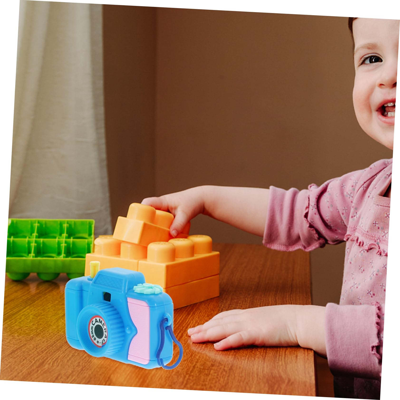 10-Piece Animal Camera Toy Set - Mini Cartoon Projection Video Cameras for Kids Birthday Party Favors & Fun Playtime Activities