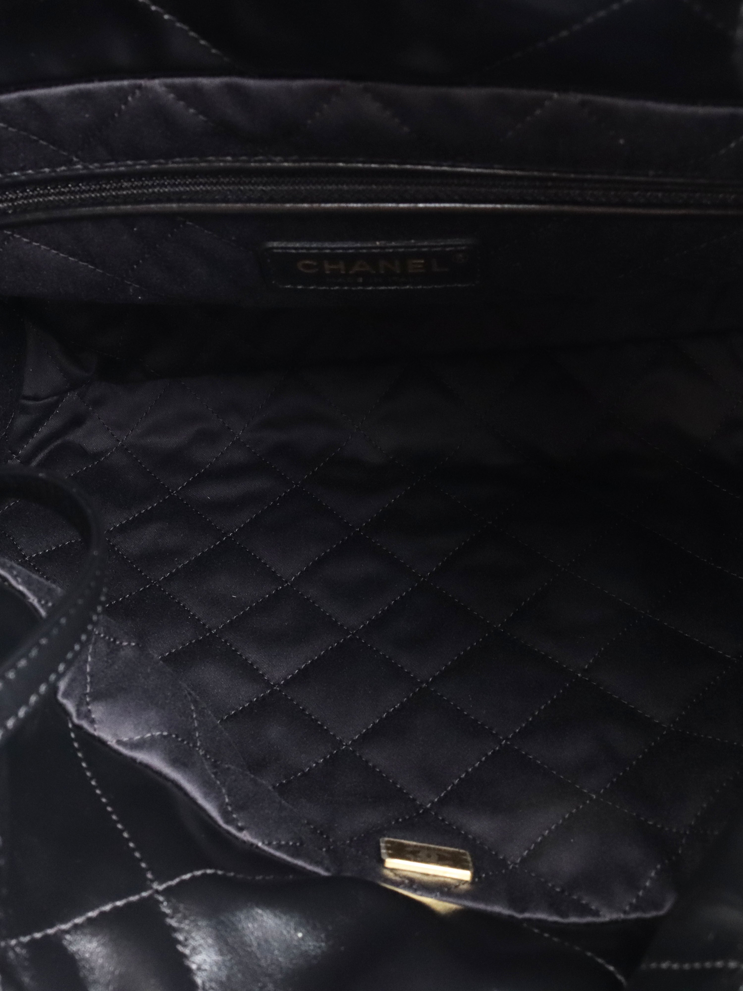 Chanel Black Small 22 Bag - Luxury Designer Handbag for Women | Perfect for Parties, Dating & Everyday Use