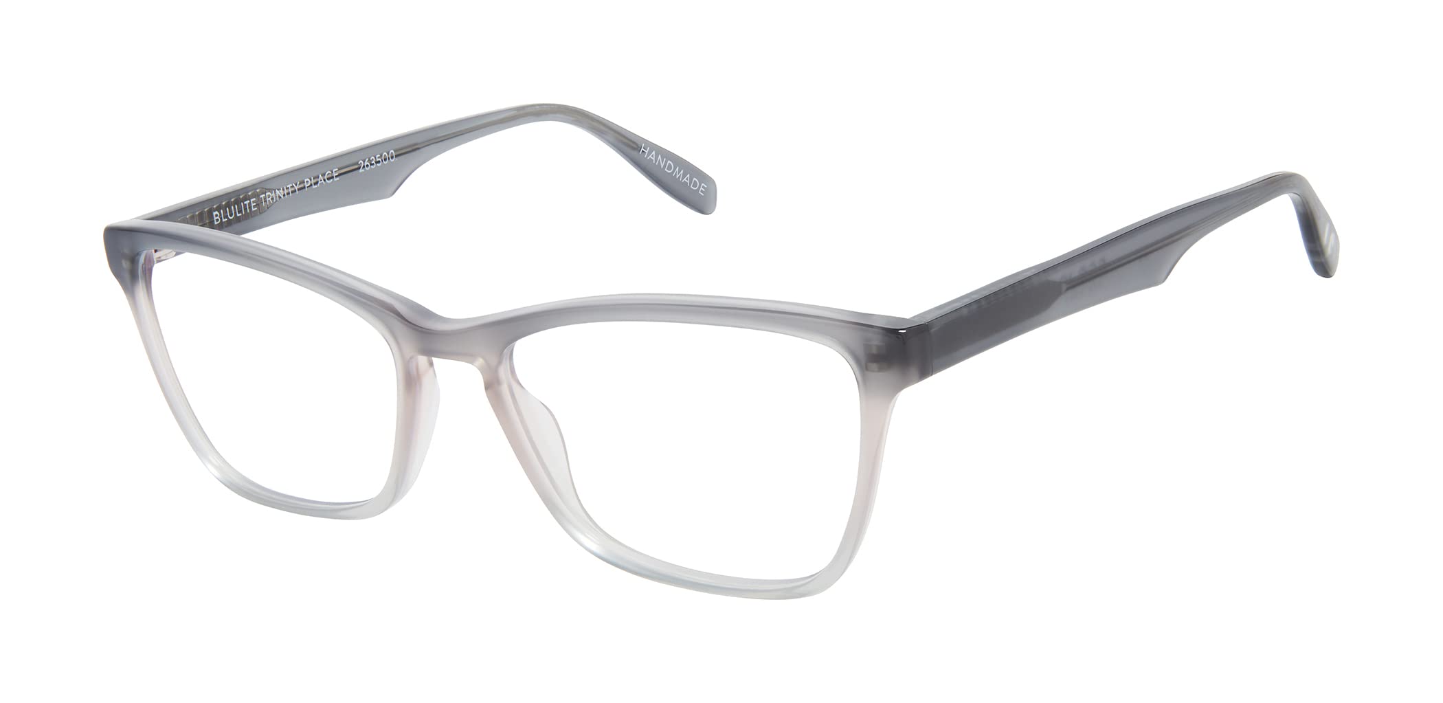 Scojo New York Trinity Place Blue Light Blocking Reading Glasses - Handmade Anti-Scratch Computer Glasses for Women & Men - Perfect for Office Work, Screen Time and Night Reading