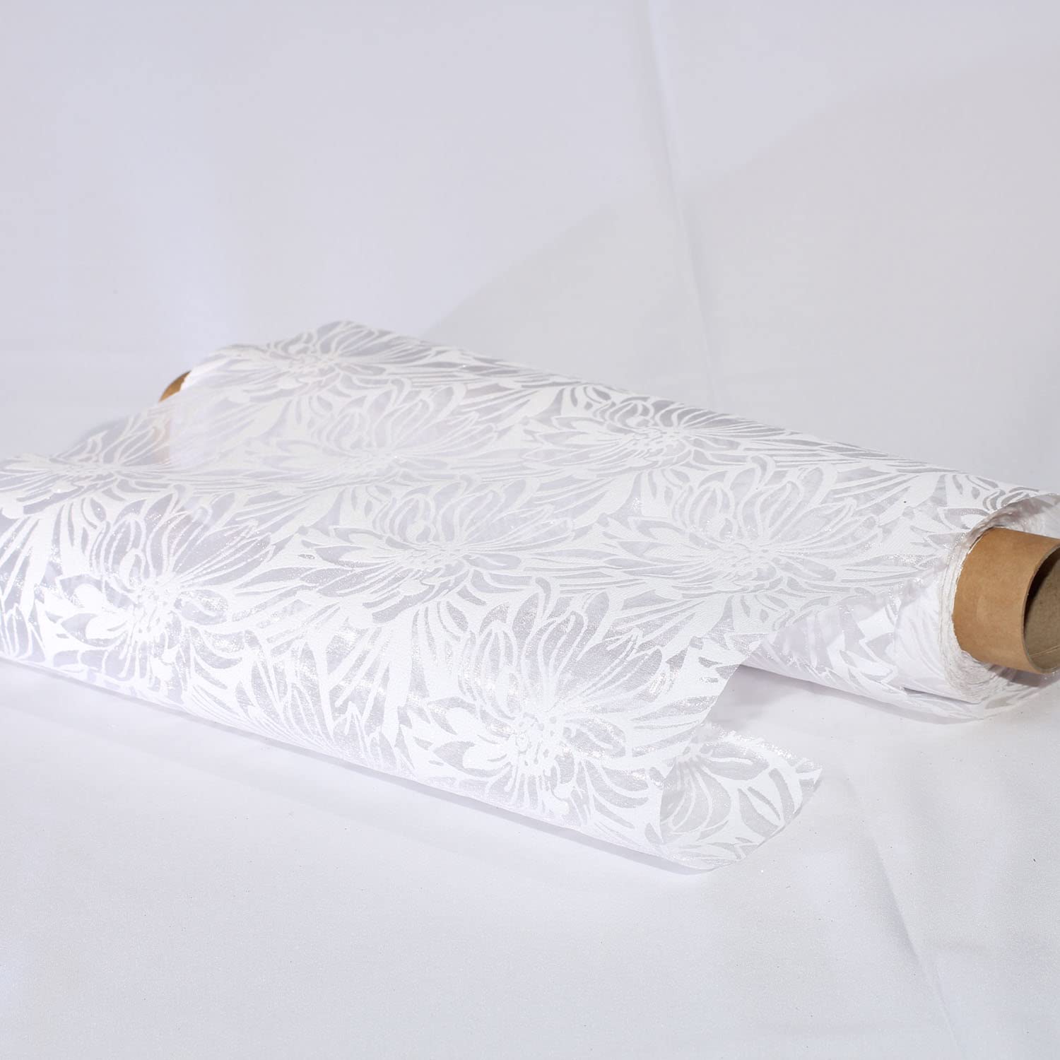 Sheer White Wired Craft Ribbon - 11