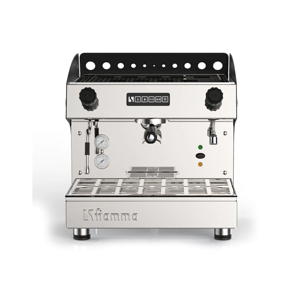 Fiamma Caravel Compact 2 Group Commercial Espresso Machine for Coffee Shops & Restaurants - Professional Barista Equipment for High Volume Brewing