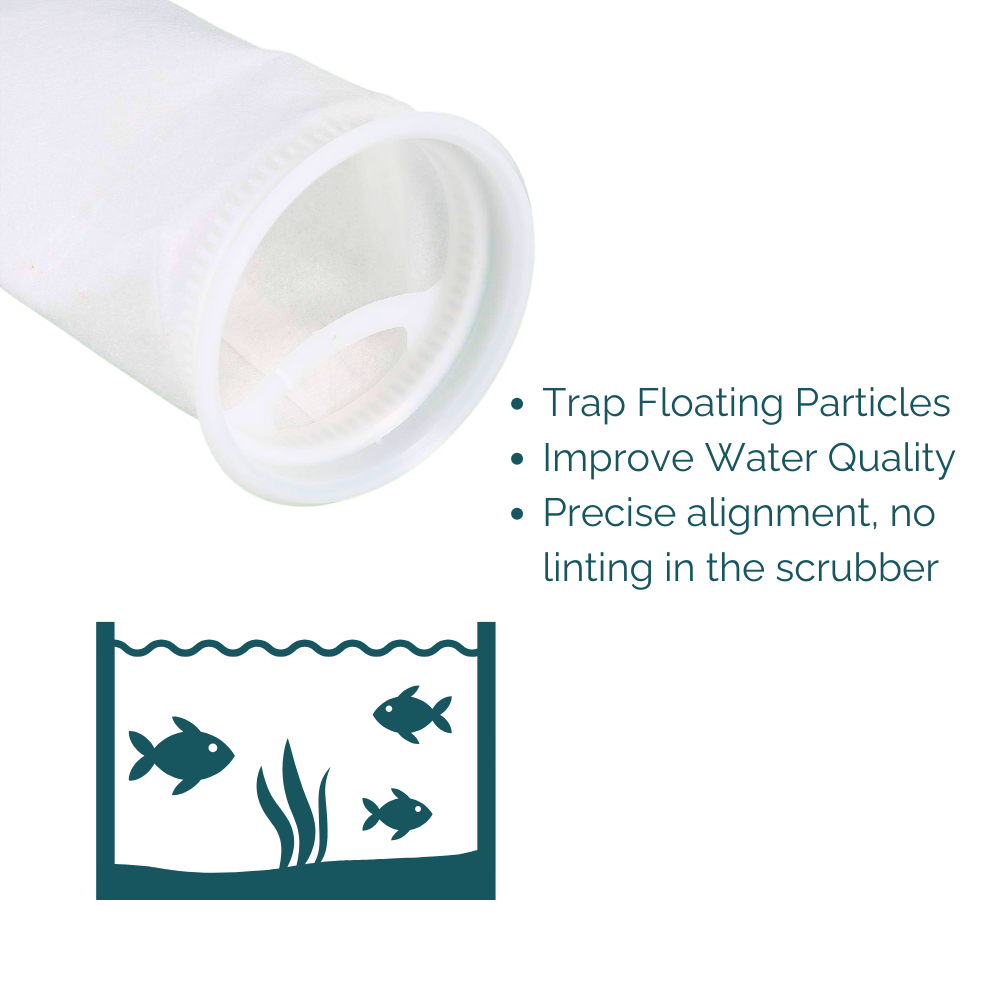 Premium 100 Micron Nylon Mesh Filter Sock - 4