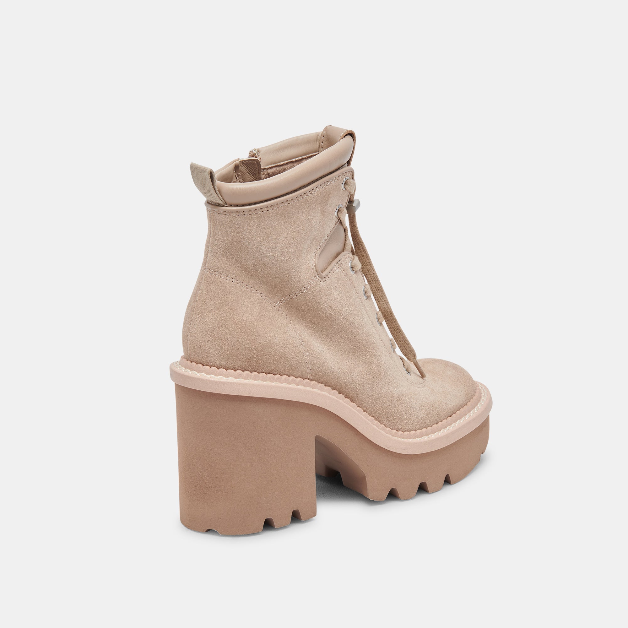 DOMMIE BOOTS TAUPE SUEDE - Stylish Women's Ankle Boots for Fall & Winter | Comfortable Casual & Dressy Footwear for Work, Date Night & Everyday Wear