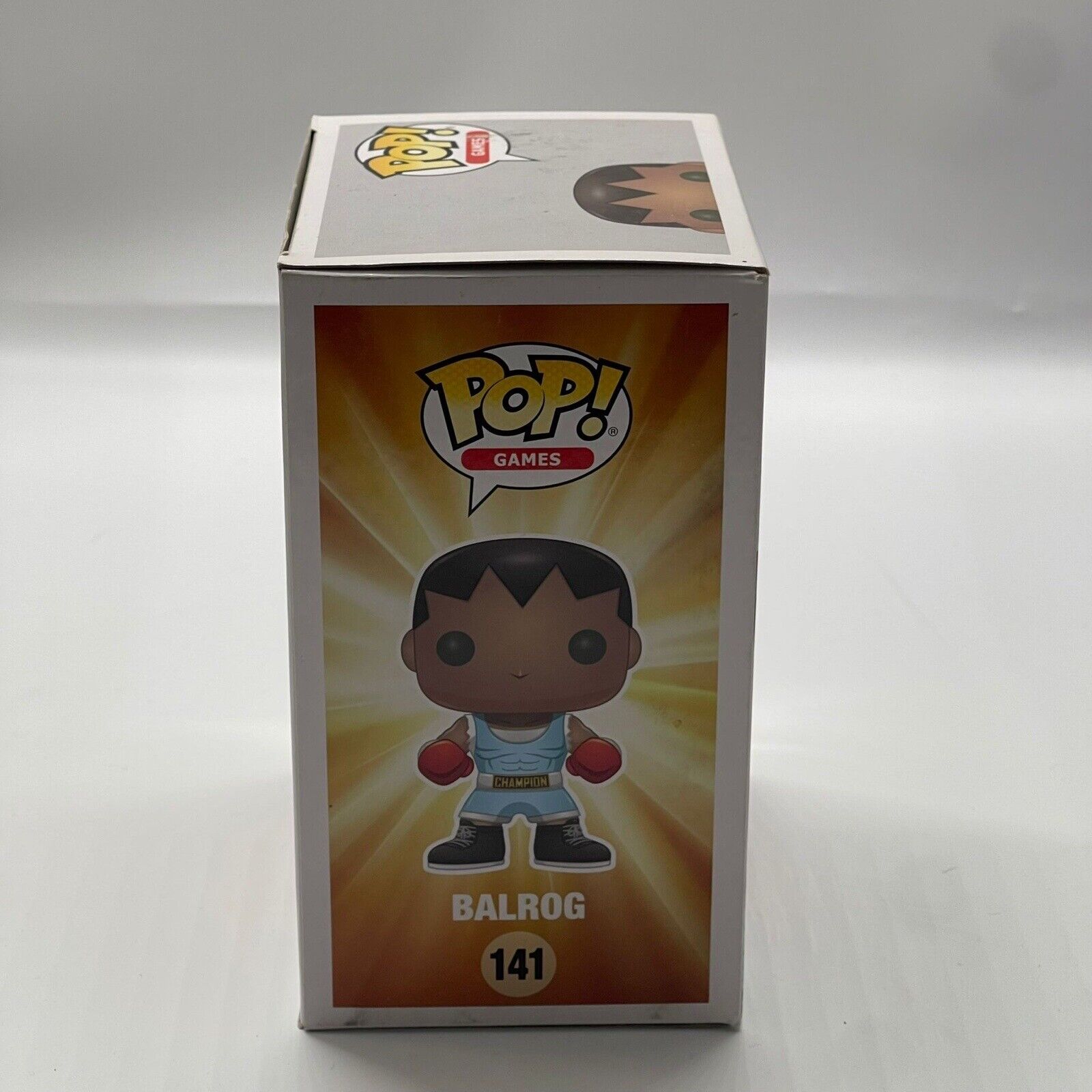 Balrog Street Fighter #141 Funko Pop Vinyl Figure - Collectible Action Toy for Gamers & Anime Fans - Perfect for Display, Gifts, and Gaming Room Decor