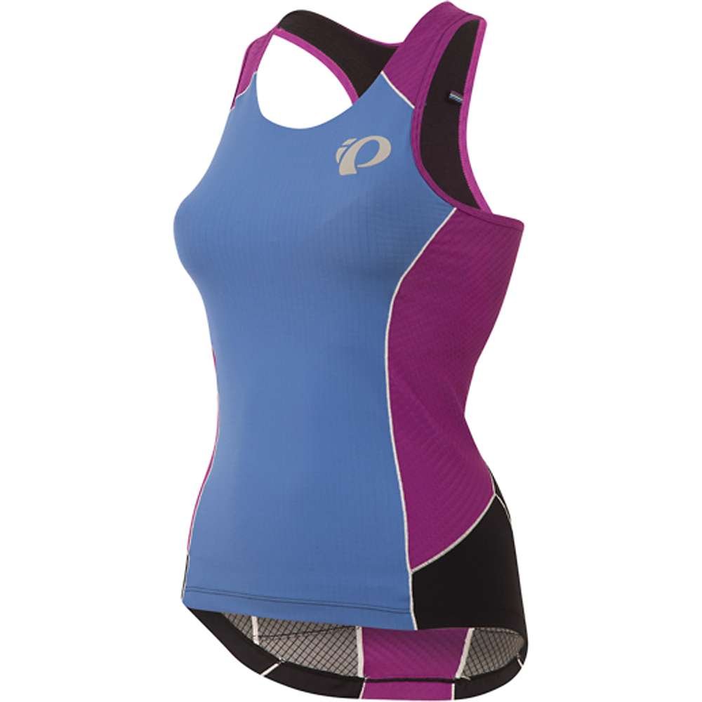 Pearl iZUMi Women's Elite Pursuit Triathlon Tank Top - Lightweight Moisture-Wicking Workout Shirt for Cycling, Running & Triathlon Training