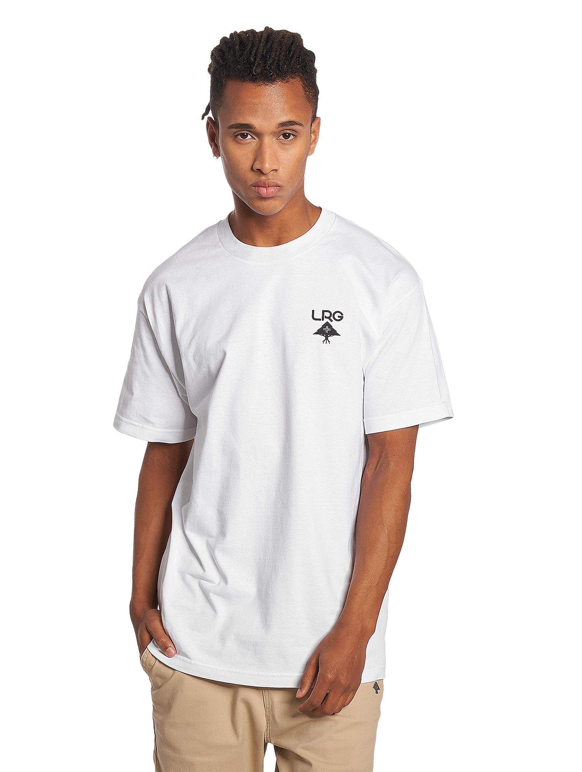 LRG Men's Logo Plus Tee - Comfortable Oversized Graphic T-Shirt for Casual Wear | Streetwear Fashion, Lounge & Everyday Outfits