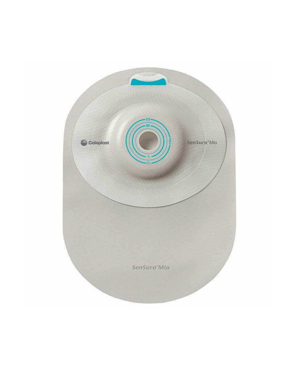 Coloplast SenSura Mio 1-Piece Closed Pouch Convex Soft Ostomy Bag - 35mm (1 3/8