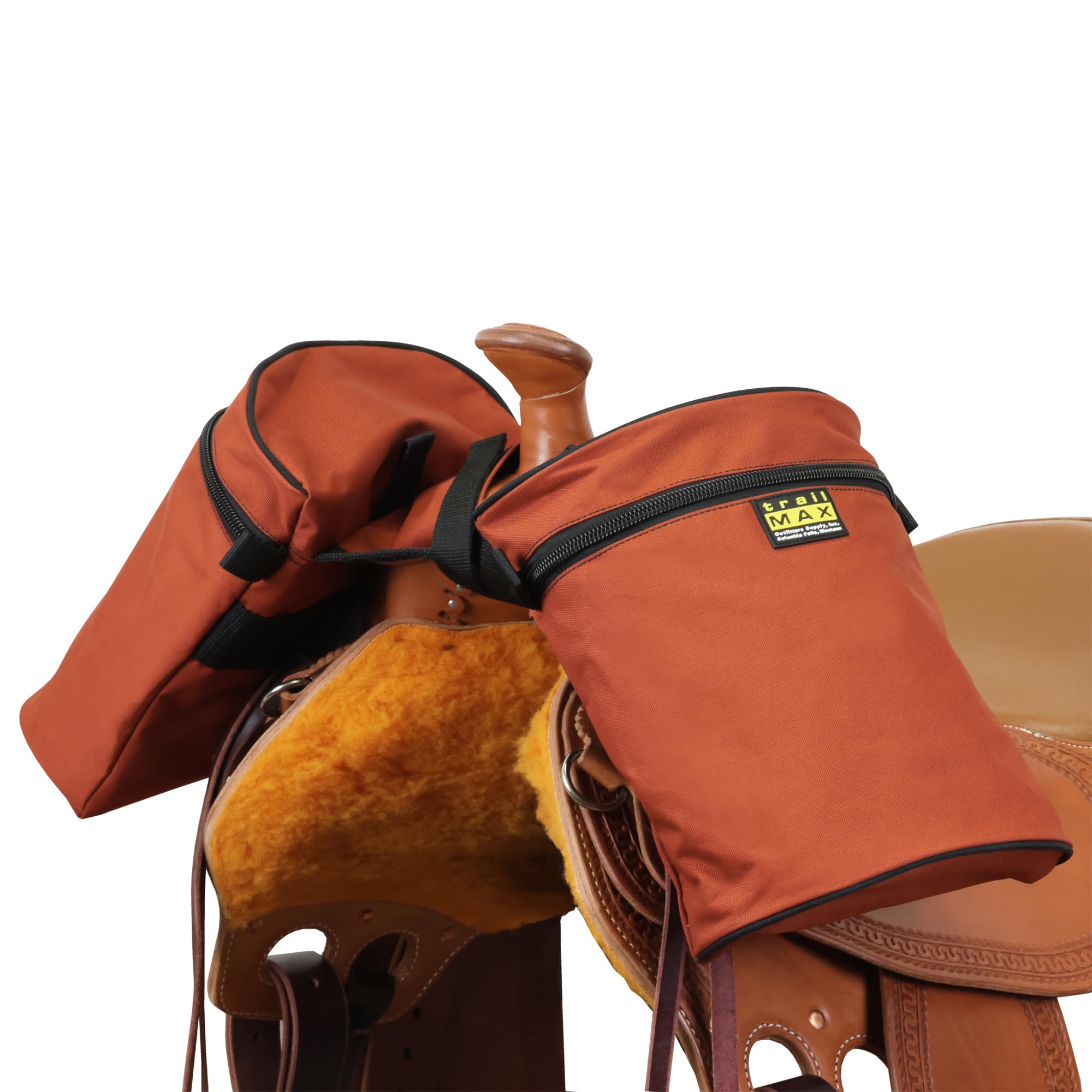 **TrailMax Large Horn Saddle Bags for Horses – Durable 600D Polyester Western & Endurance Riding Saddlebags with Double-Stitched Design – Perfect for Trail Riding, Camping & Long-Distance Horseback Adventures**