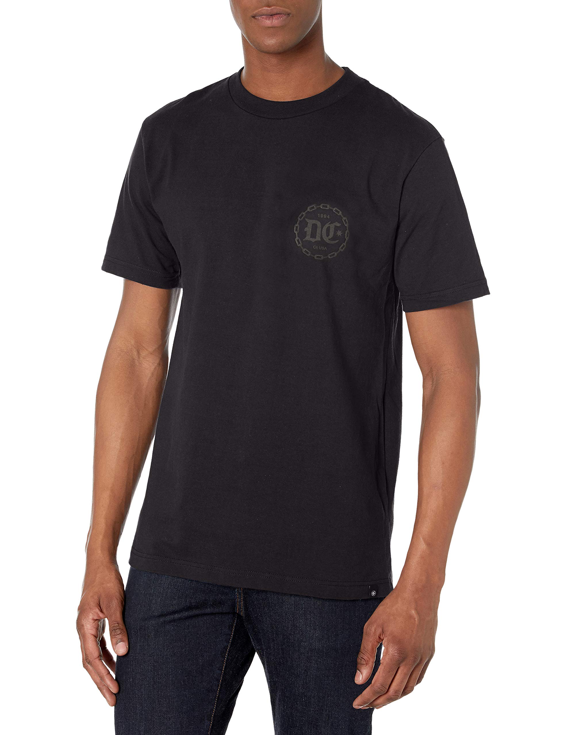 DC APPAREL Men's Chained Up Graphic T-Shirt - Trendy Streetwear Tee for Casual Outfits & Urban Fashion