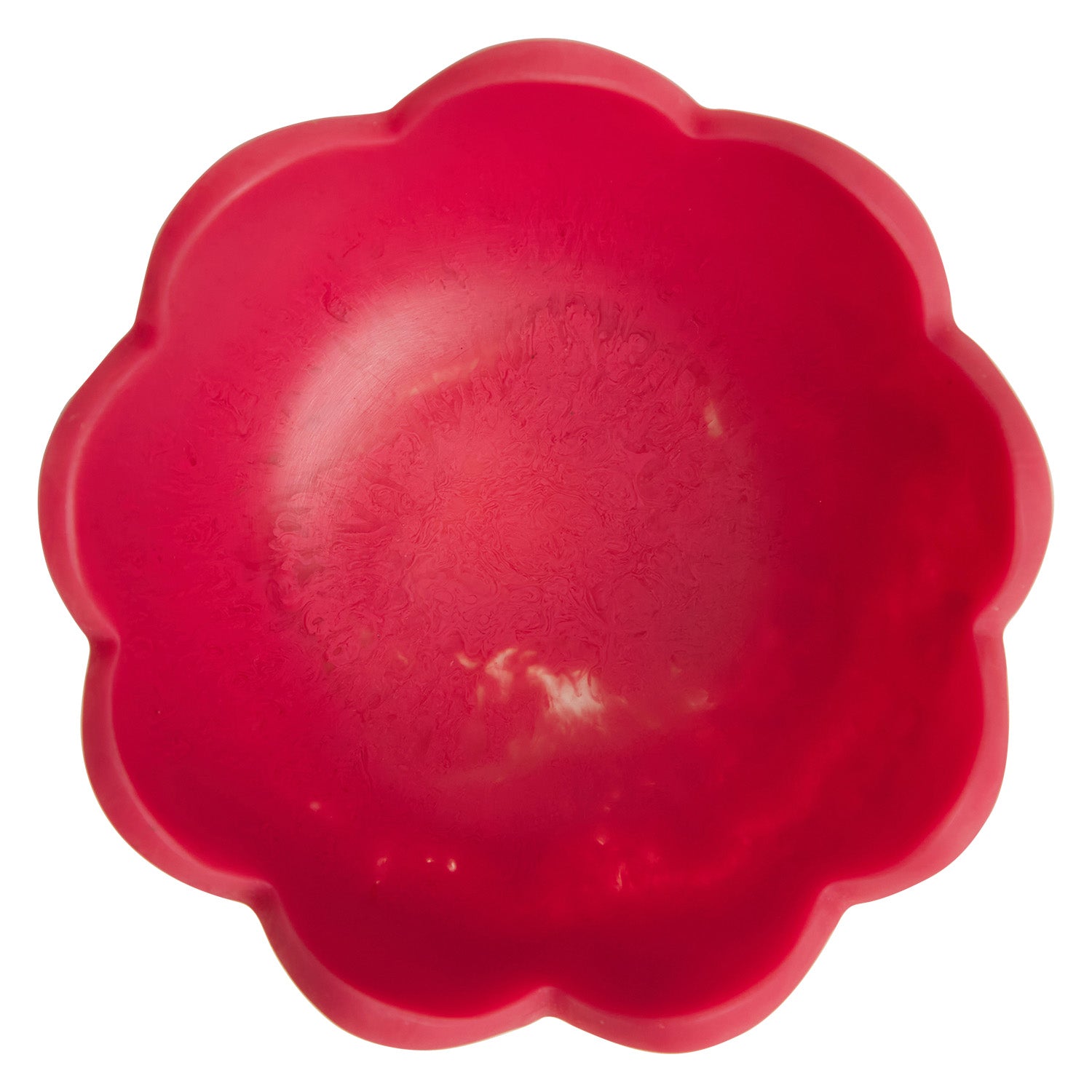 Petal Bowl - Elegant Ceramic Serving Dish for Raspberries, Berries & Desserts | Perfect for Parties, Weddings & Home Decor