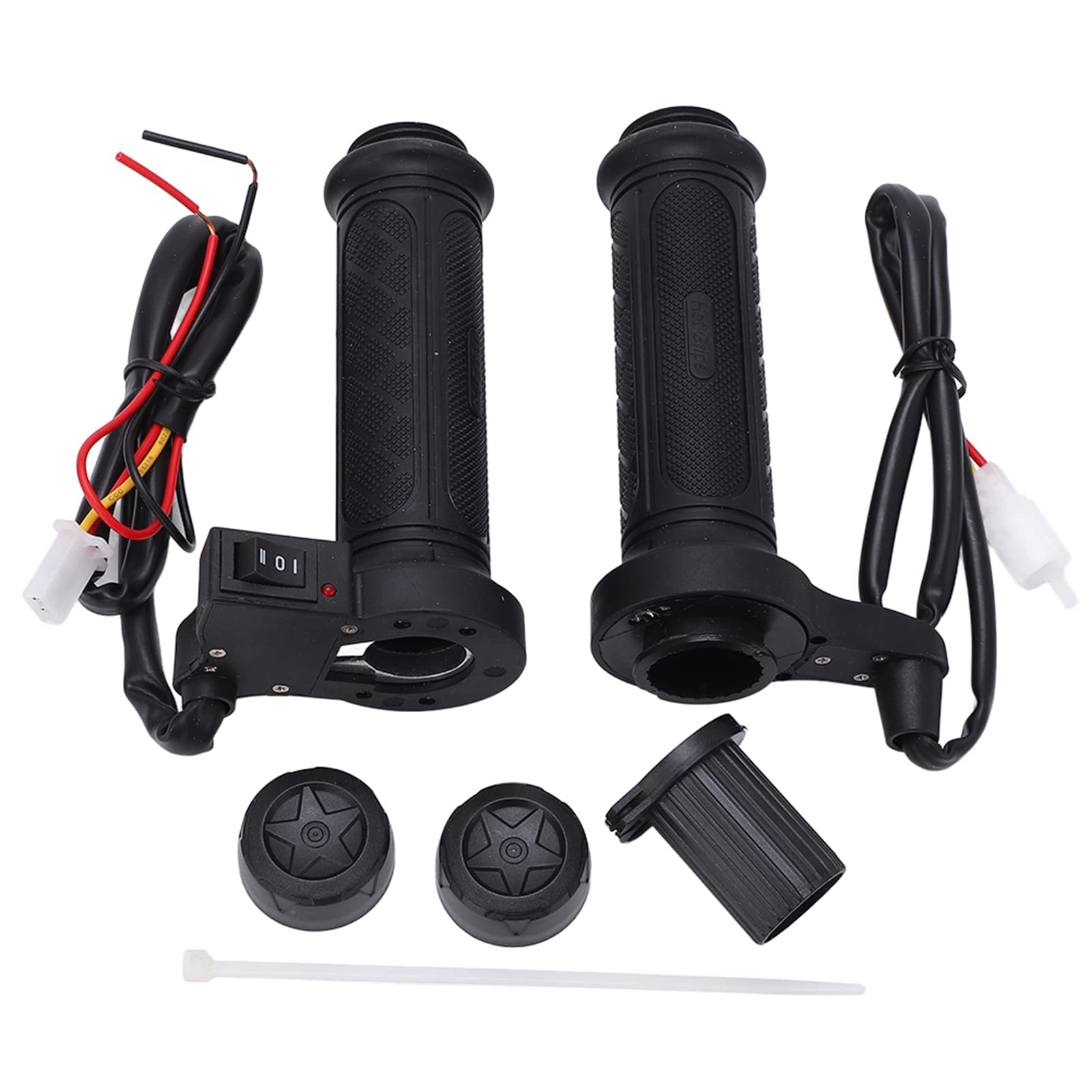 Universal 22mm Electric Motorcycle Heated Grips - Anti-Slip Warm Handlebar Grips for Dirt Bike, Motocross & ATV - Perfect for Winter Riding & Cold Weather Commuting