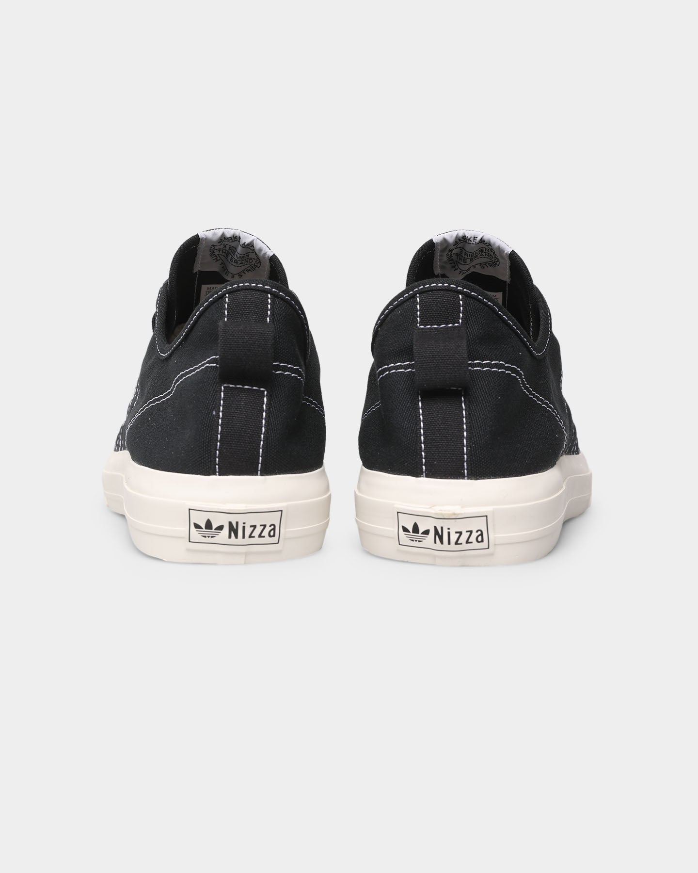 Adidas Nizza RF Core Black/Cloud White Sneakers - Men's Casual Shoes for Walking & Everyday Wear