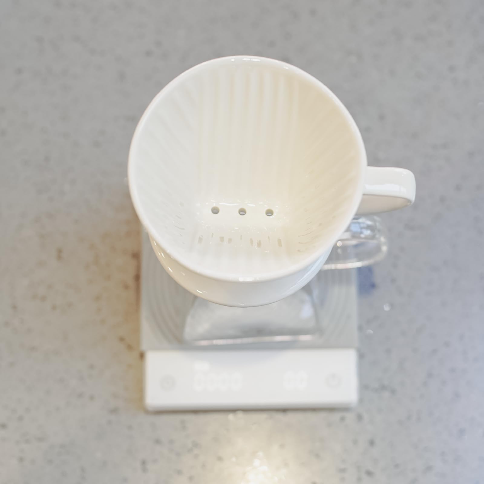 Premium Manual Pour Over Coffee Dripper Set - Glass Carafe with White Coffee Filter for Home & Office Brewing - Perfect for Specialty Coffee Lovers & Baristas