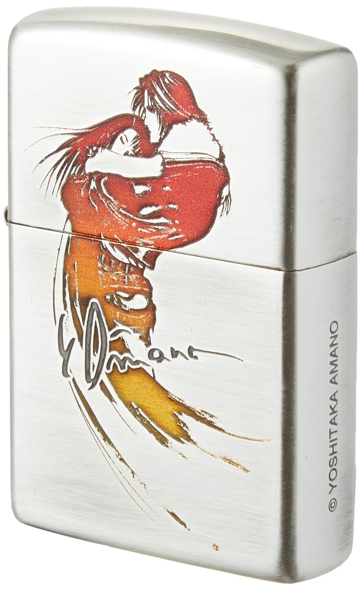 Zippo Final Fantasy Amano Yoshitaka Collection F8-082 Limited Edition Japanese Oil Lighter - Perfect for Collectors, Gifts & Fantasy Fans