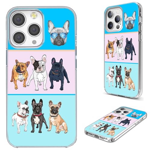 Cool French Bulldog Pink