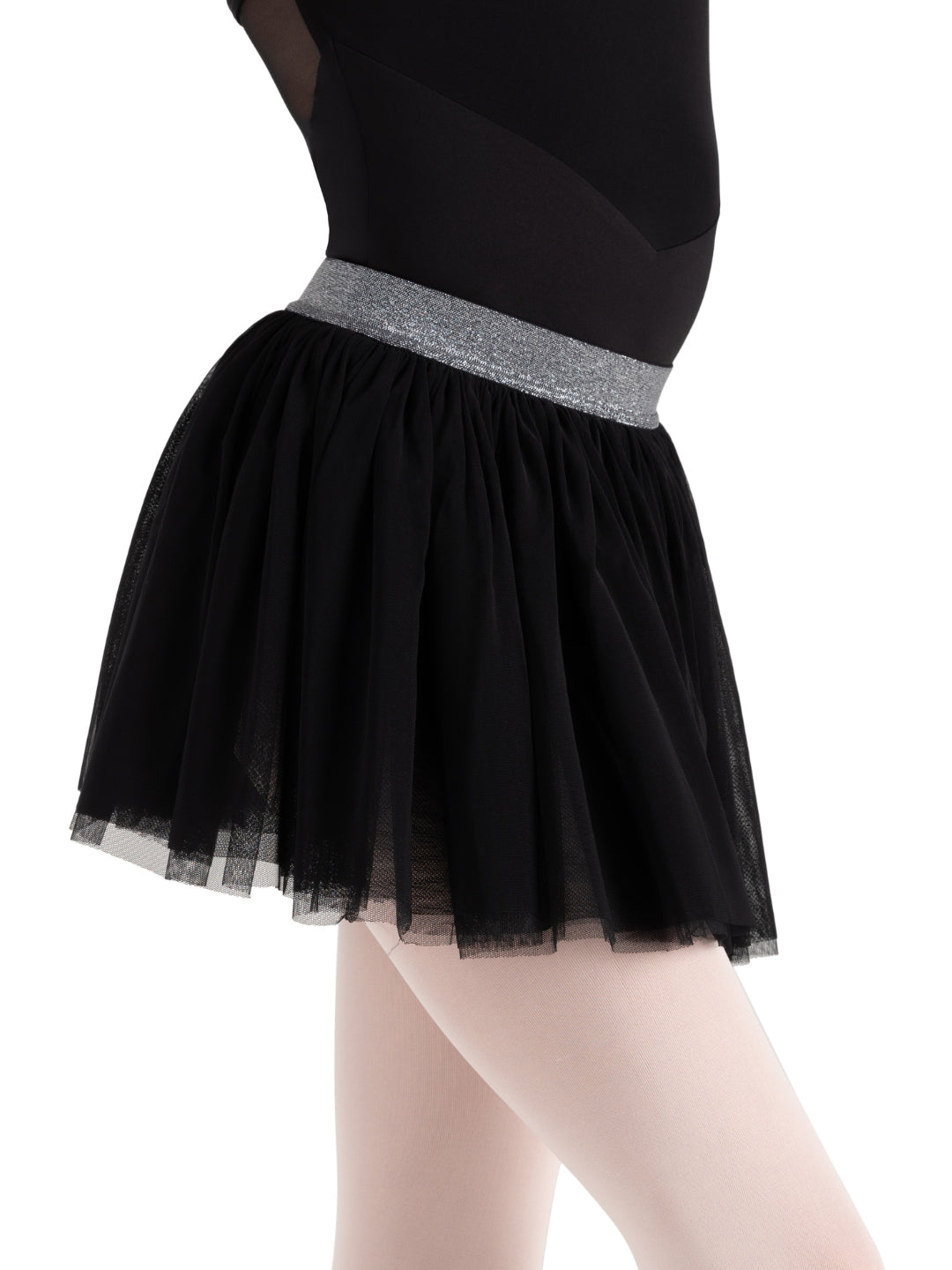 12226C Flower Fairy Glimmer Tutu Skirt for Girls - Sparkly Ballet Dance Skirt with Floral Design - Perfect for Ballet Recitals, Dance Performances & Fairy Costumes