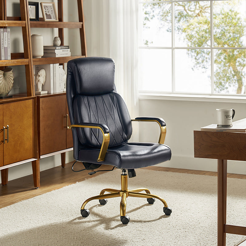 Ludwig Ergonomic Office Chair with Adjustable Lumbar Support - Comfortable Mesh Back Computer Desk Chair for Home & Office Workspaces
