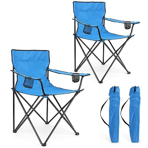 2 X Blue Chairs