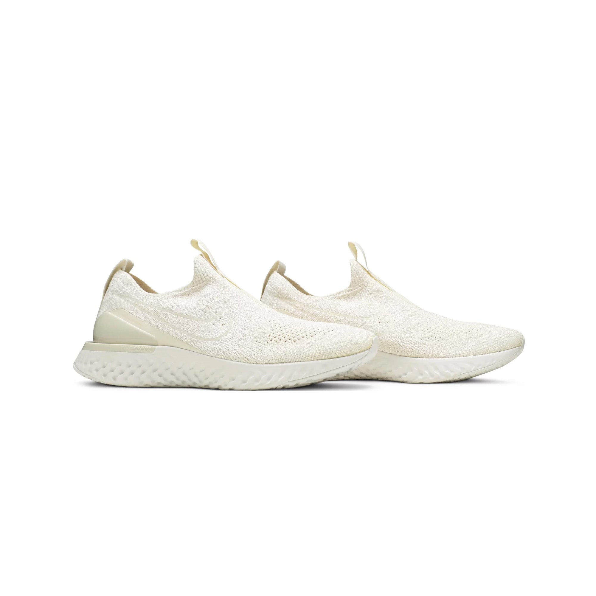 Epic Phantom React Flyknit 'Light Cream' Women's Running Shoes (2019) - Lightweight Comfort for Jogging, Gym Workouts & Casual Wear