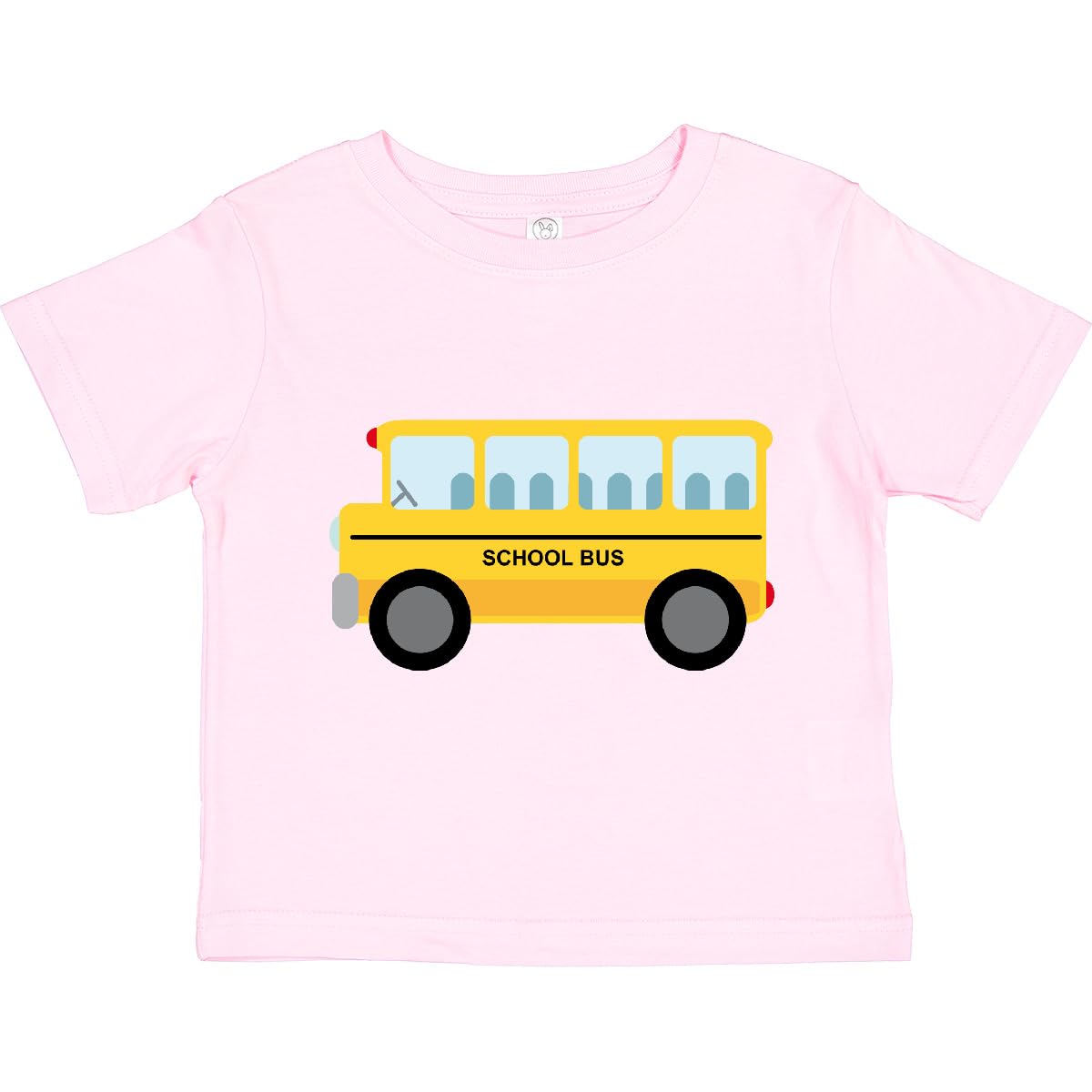 Inktastic School Bus Toddler T-Shirt - Cute Yellow School Bus Graphic Tee for Kids & Toddlers - Perfect for First Day of School, Back to School Outfits & Playdates