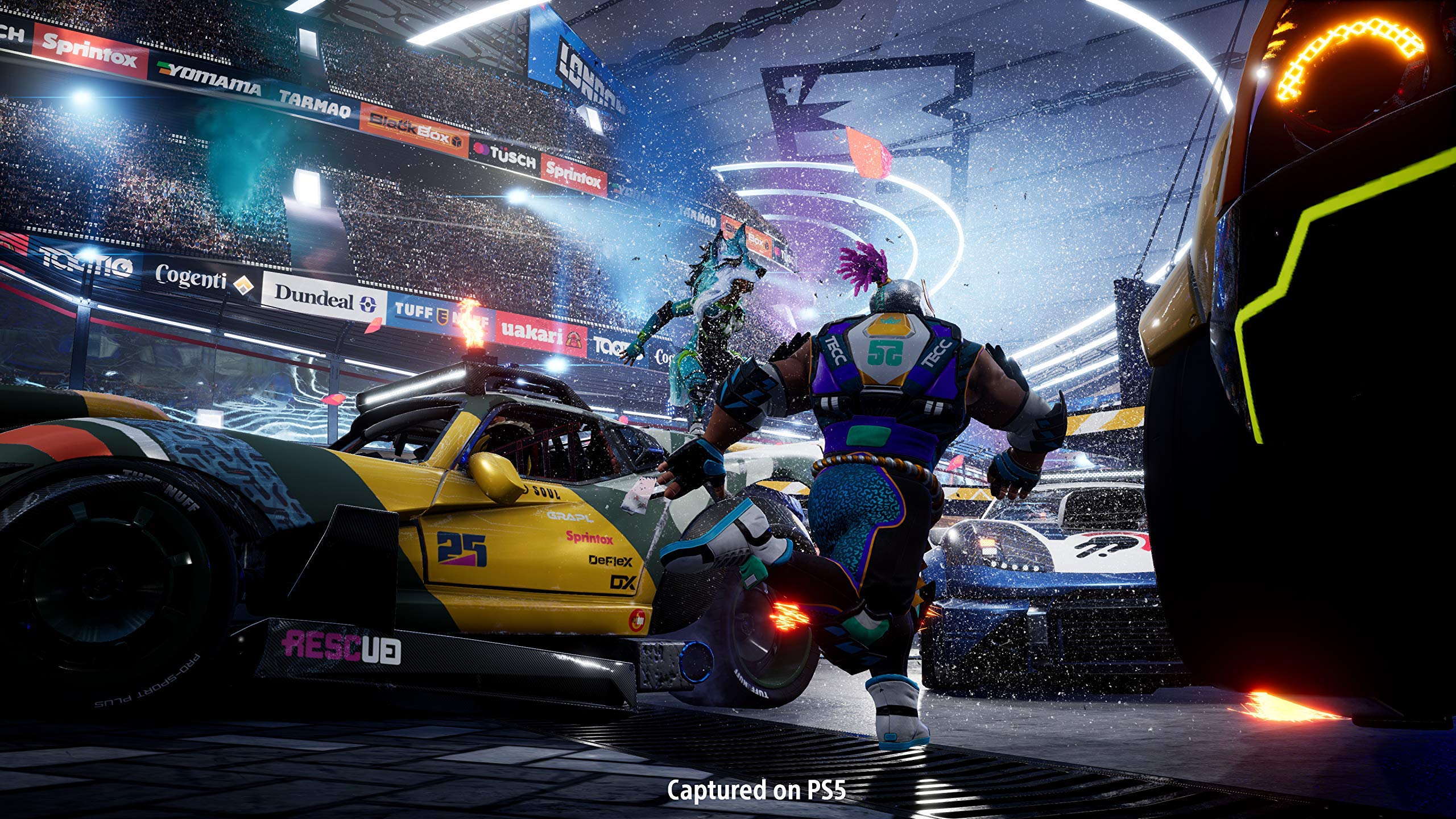 Destruction All-Stars - PS5 Game | Action-Packed Multiplayer Racing & Combat | Perfect for Competitive Gaming & Online Play