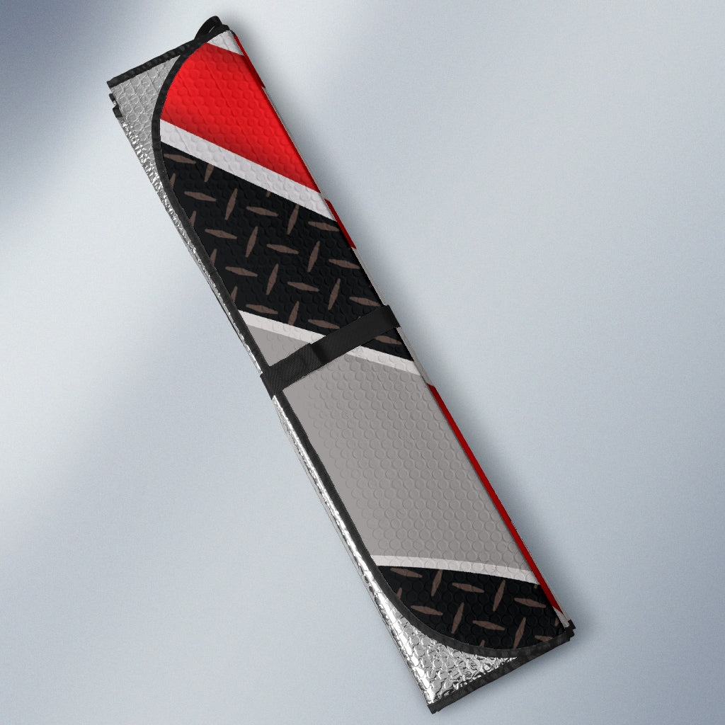 Premium Red Volvo Car Sun Shade for UV Protection - Universal Fit for Most Volvo Models - Keep Your Car Cool in Summer | Ideal for Parking, Road Trips & Daily Commute