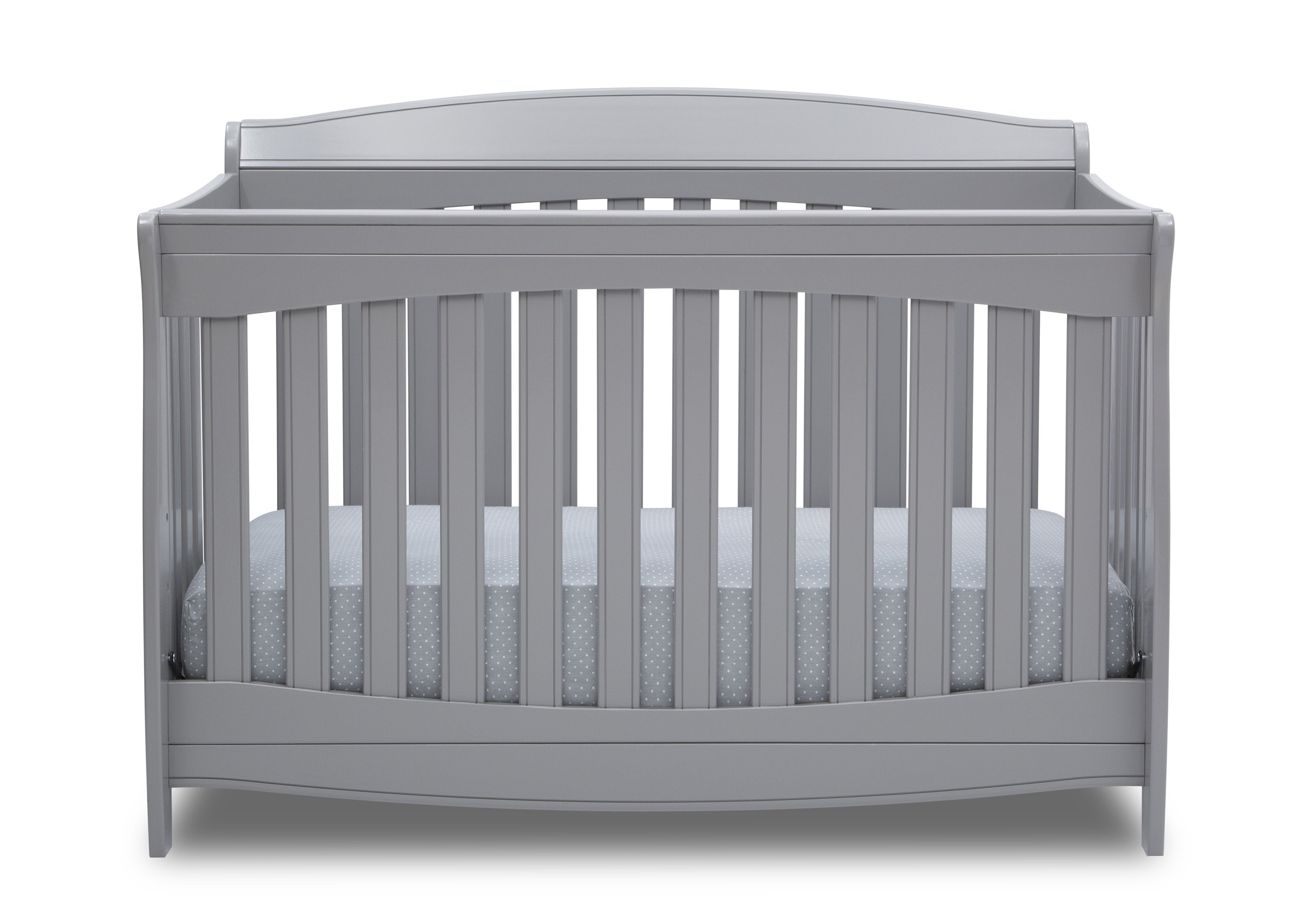 Colton 6-in-1 Convertible Baby Crib - Toddler Bed, Daybed & Full-Size Bed - Safe Nursery Furniture for Newborn to Teen - Perfect for Modern Nurseries & Kids' Bedrooms