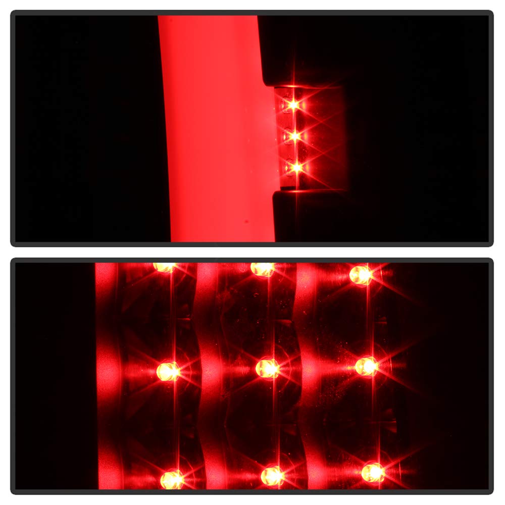 2002-2006 Dodge Ram 1500/2500/3500 LED Tail Lights - Red Rear Brake Light Bar for Improved Visibility & Safety (Perfect for Night Driving & Off-Road Adventures)