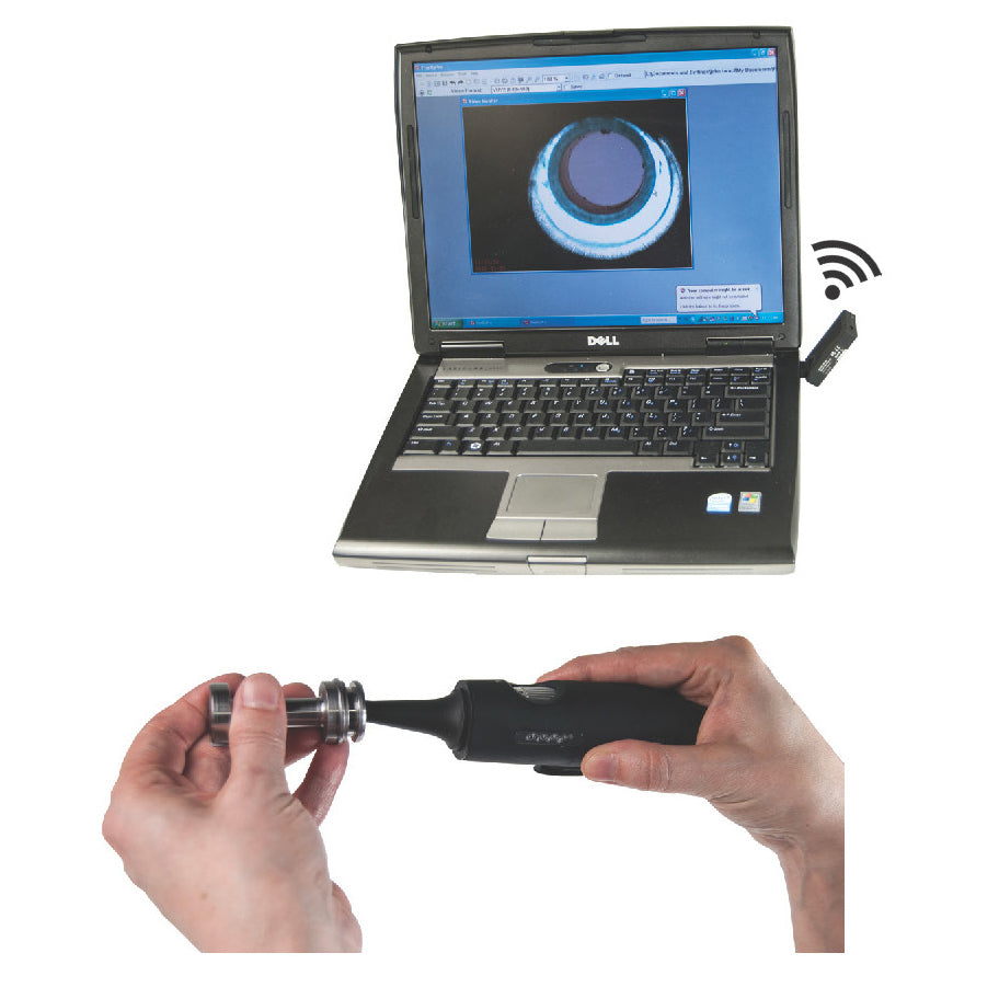 Flexbar Wireless Small Hole Inspection System - Portable Borescope for HVAC, Plumbing & Automotive Repair - High-Definition Camera for Hard-to-Reach Areas