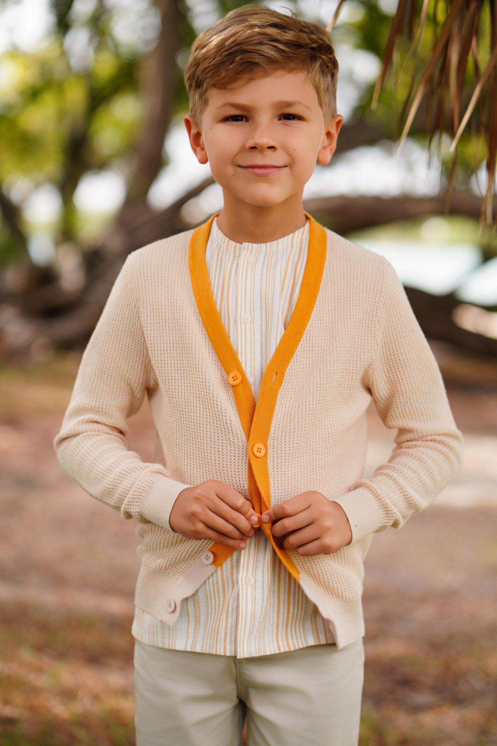 Motu Jack Mustard Cardigan - Stylish & Comfortable Knit Sweater for Men & Women | Perfect for Casual Outfits, Layering & Fall Fashion