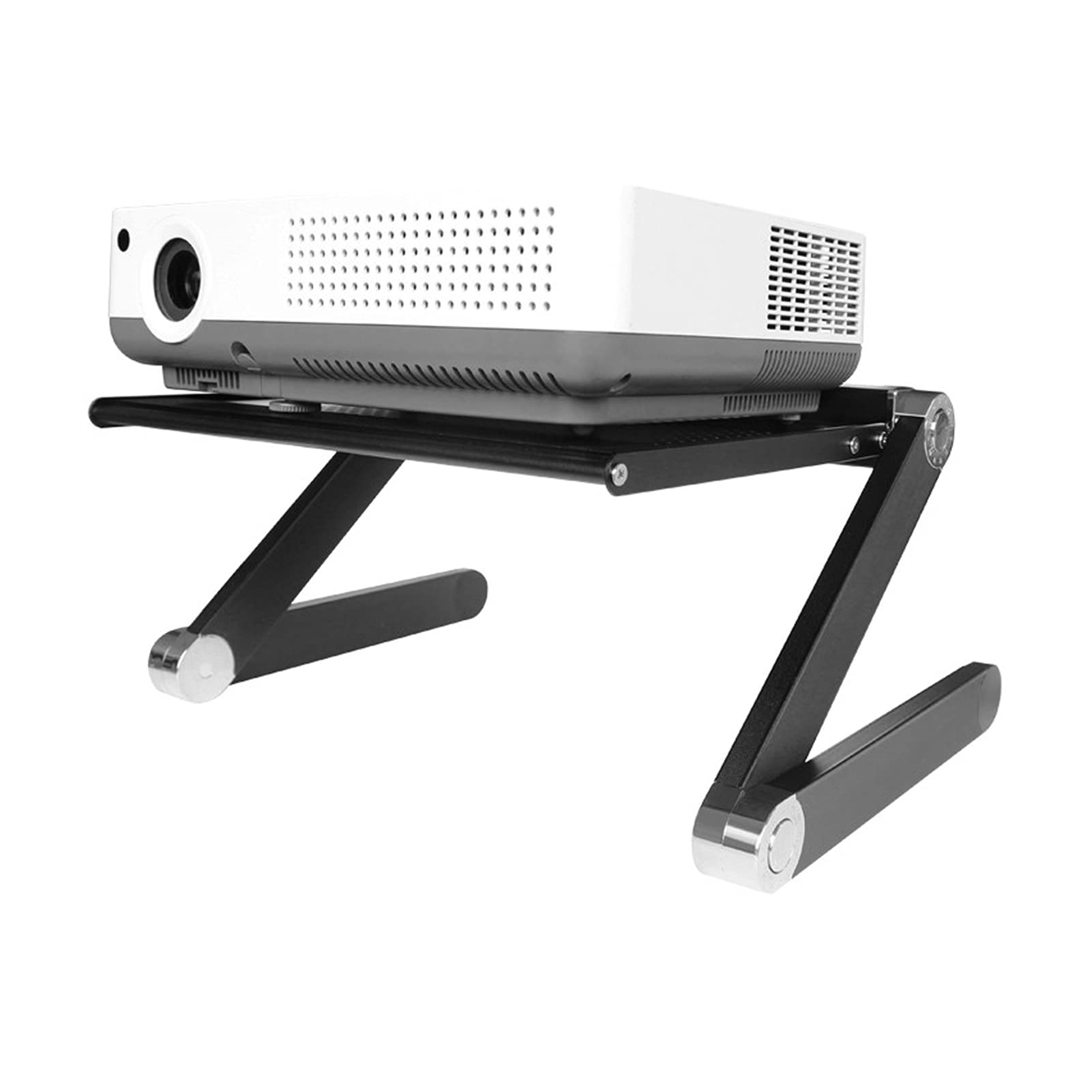 Adjustable Desktop Projector Stand - 15 Inch Height, Black for Home & Office Projectors | Perfect for Presentations, Movie Nights & Office Meetings