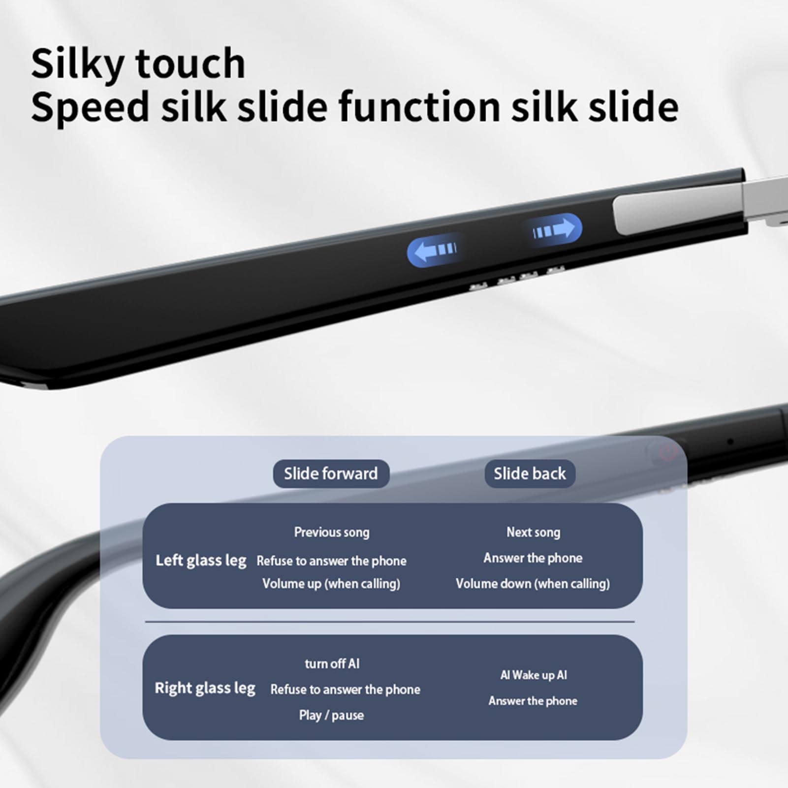 Smart Sound Glasses with Bluetooth 5.3 | Blue Light Blocking & IP67 Waterproof | Open Ear Speaker Glasses for Hands-Free Calling | Perfect for Running, Cycling & Outdoor Activities