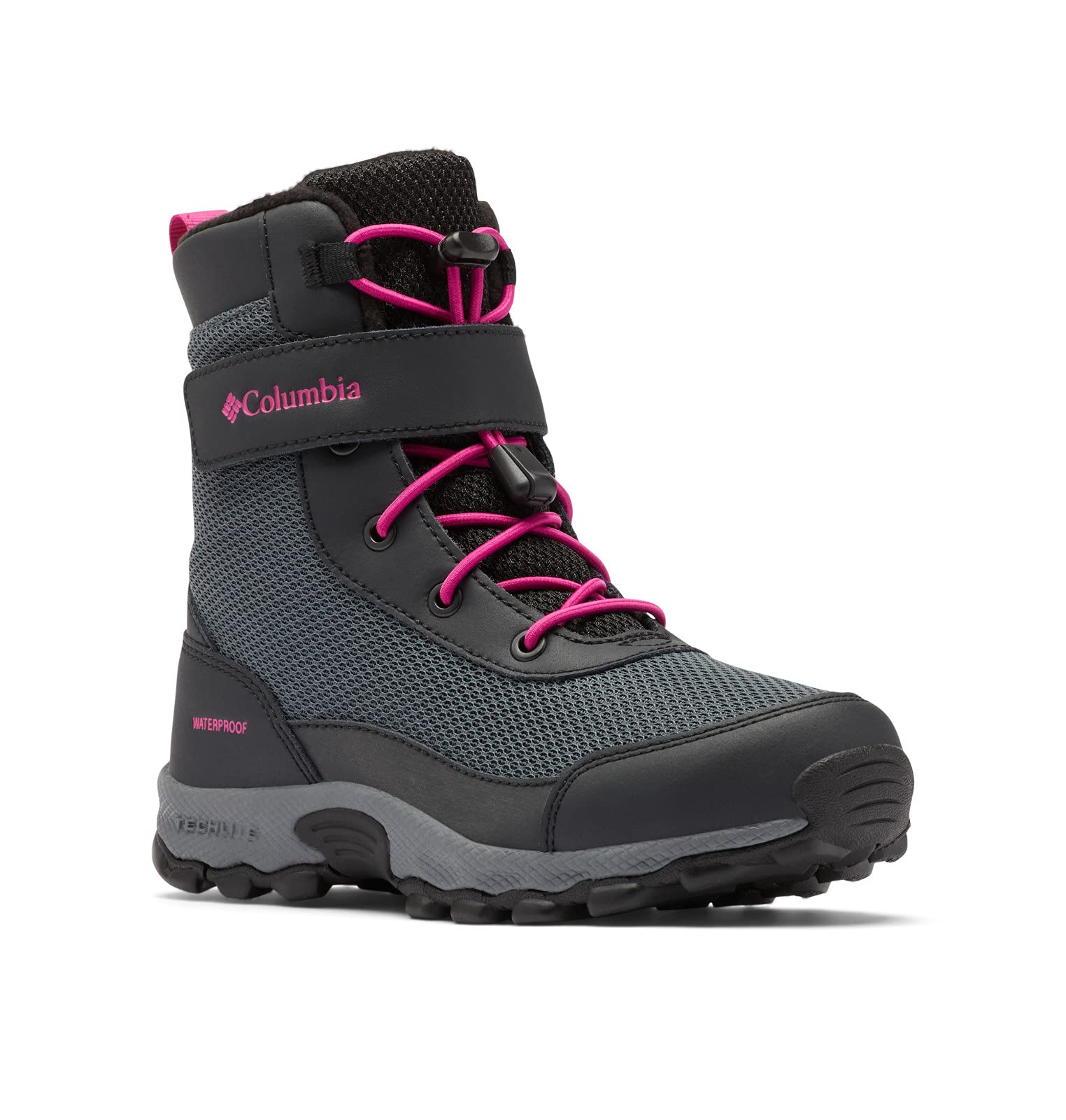 Columbia Unisex-Child Hyper-Boreal Omni-Heat Waterproof Hiking Shoes - Warm Winter Boots for Kids Outdoor Snow Play & Cold Weather Adventures