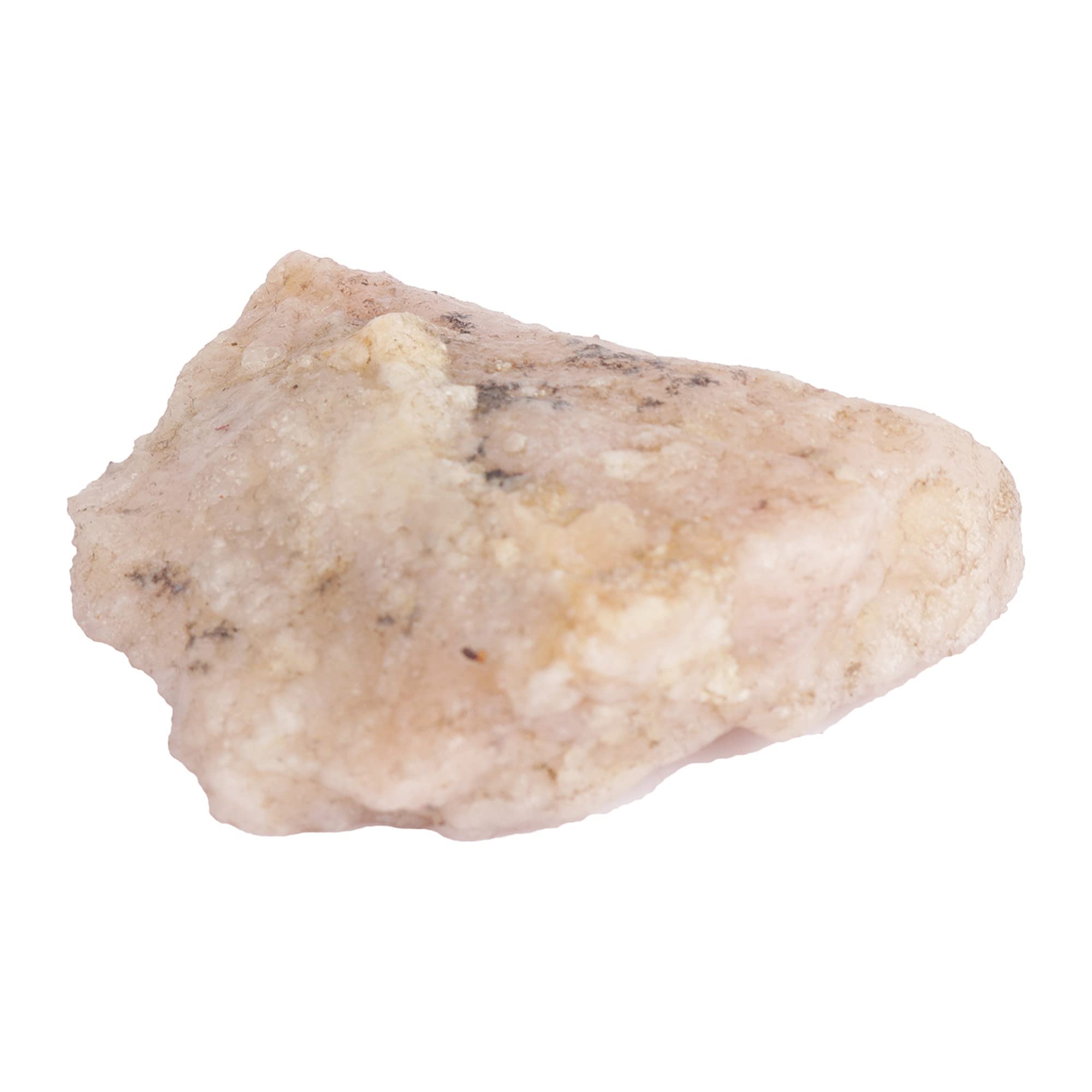 Natural Rose Quartz Rough Raw Gemstone - 111.7 Ct Earth Mined Loose Specimen for Jewelry Making, Crystal Healing & Home Decor | GEMHUB