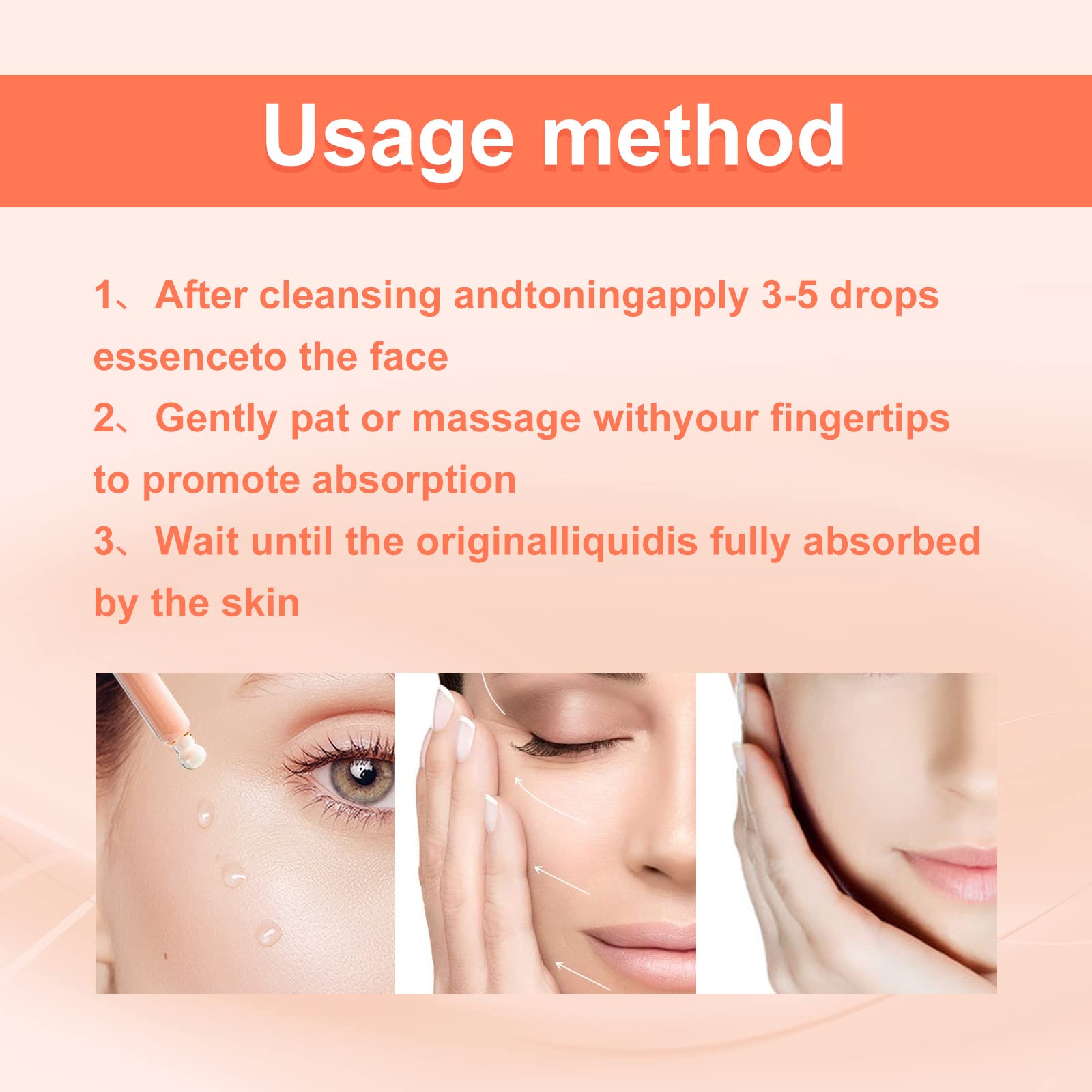**Organic Rose Essential Oil for Face - Hydrating & Firming Facial Oil with Squalane & Vitamin C - Brightens Skin & Reduces Wrinkles - Perfect for Night Routine & Dry Skin Care**