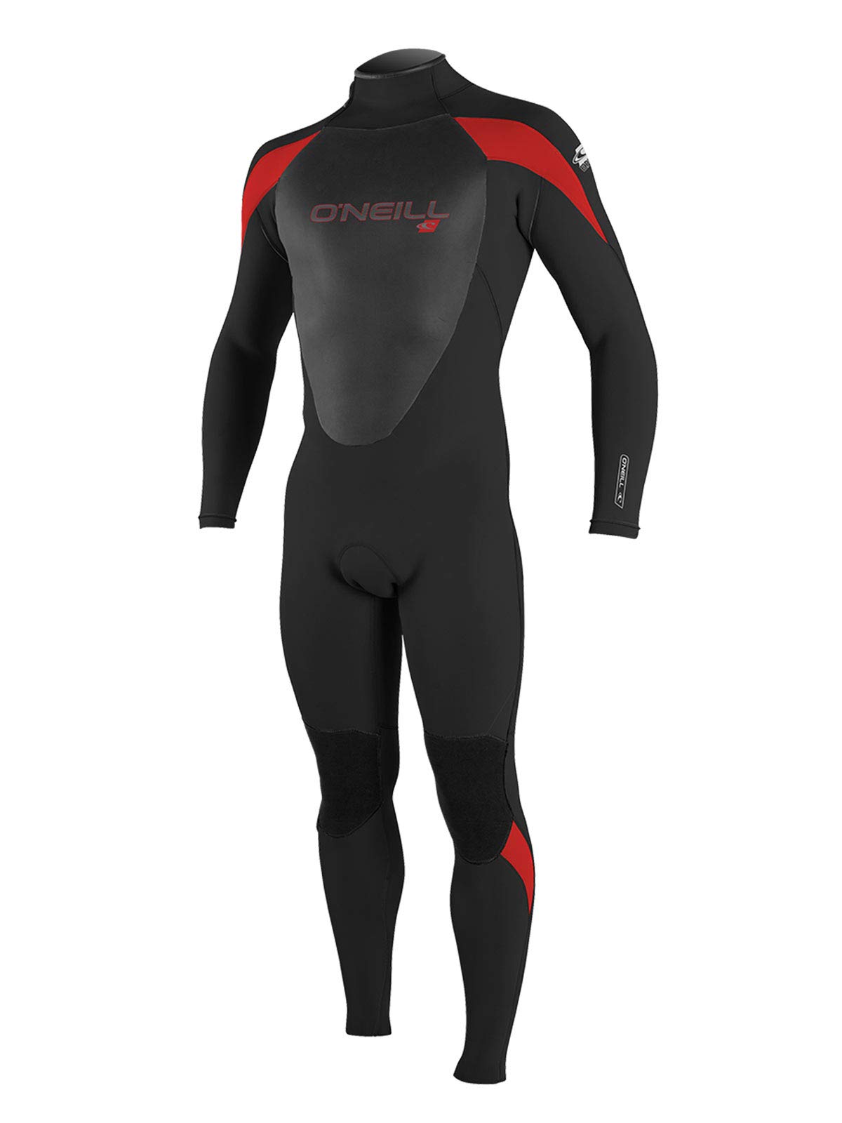 O'Neill Men's Epic 4/3mm Back Zip Full Wetsuit for Surfing, Diving & Water Sports - Thermal Neoprene Suit with Comfort Fit & Durability