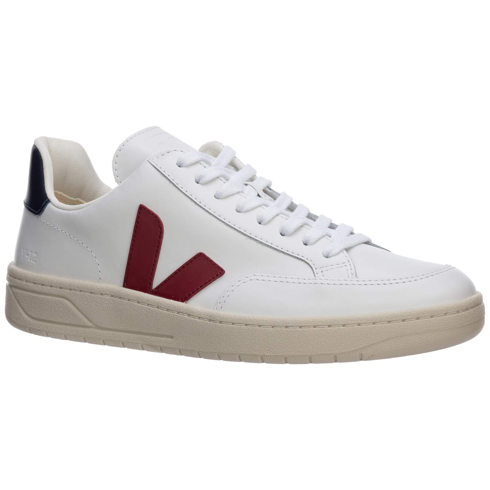 Veja Men's Campo Sneakers - White Leather Vegan Sneakers for Men | Eco-Friendly Casual Shoes for Walking, Running & Everyday Wear