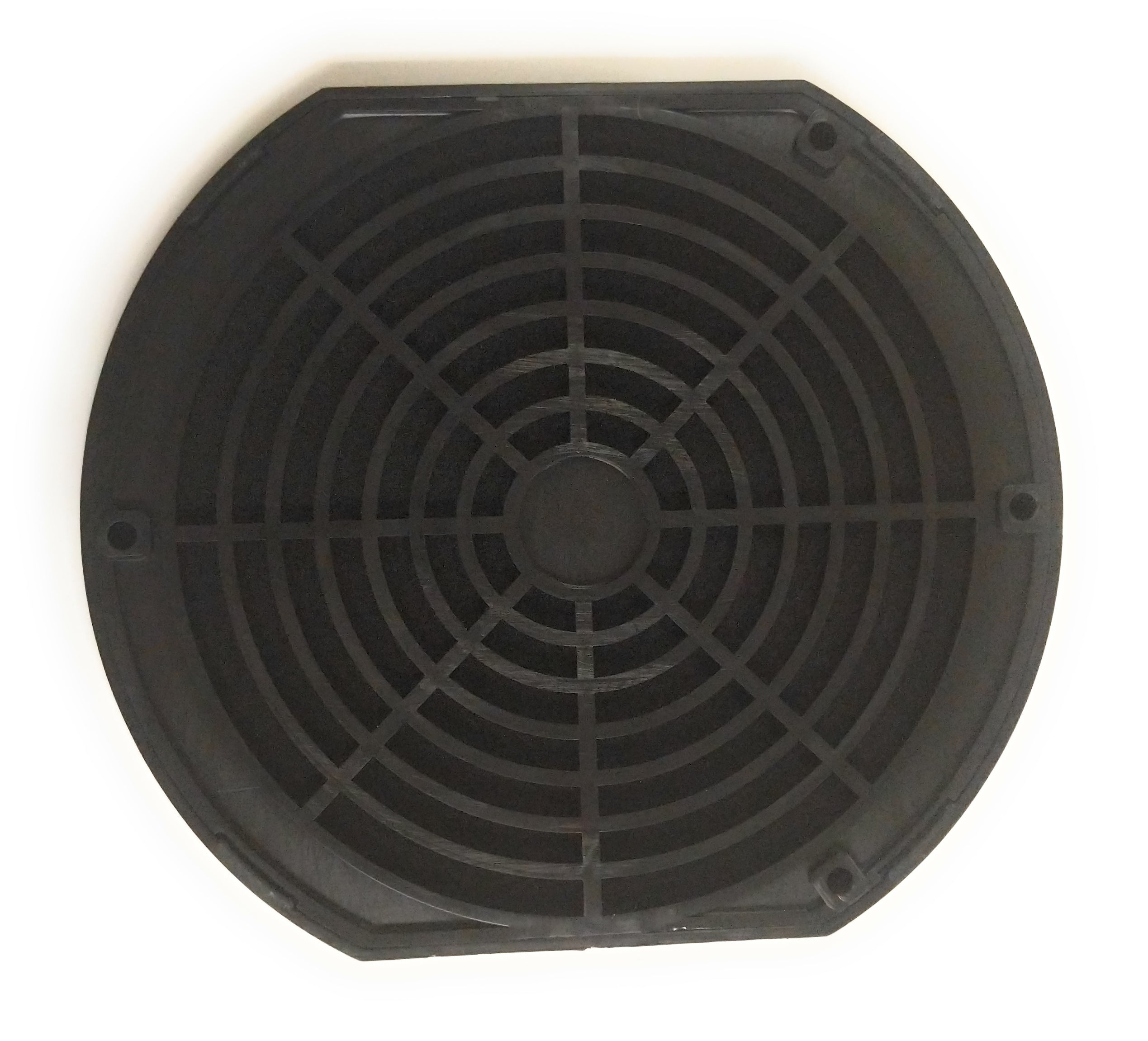 162mm or 172mm 3-Piece PC Fan Filter Grill - Dust Proof Mesh Cover for Computer Case, Gaming Rig & Server Cooling System