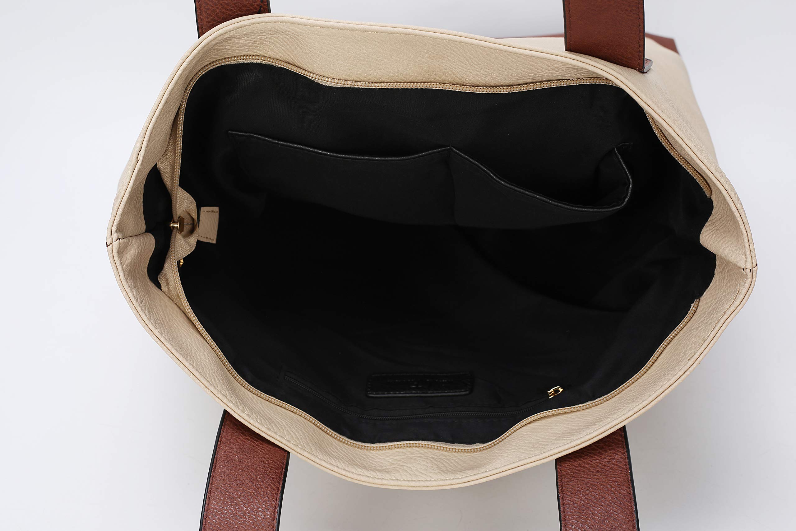 Stylish Large Work Tote Bag for Women - Professional Laptop & Tablet Shoulder Bag - Perfect for Office, Business Travel & Commuting - Spacious Wadena Handbag by Mia K. Farrow