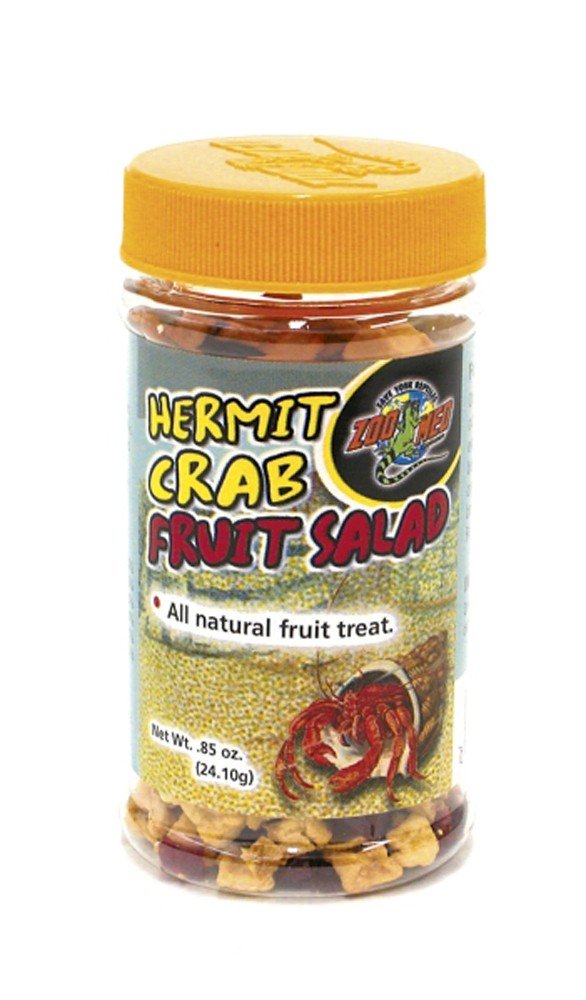 Zoo Med Hermit Crab Fruit Salad Treat - Natural Crab Food, Set of 2 - Perfect for Hermit Crab Habitat & Feeding Time