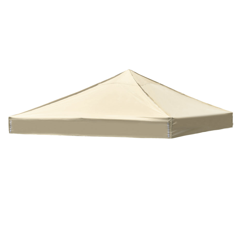 TheLAShop 10x10 EZ Pop Up Canopy Replacement Top - Durable Waterproof Cover for Instant Shelter, Outdoor Events, Camping & Backyard Parties