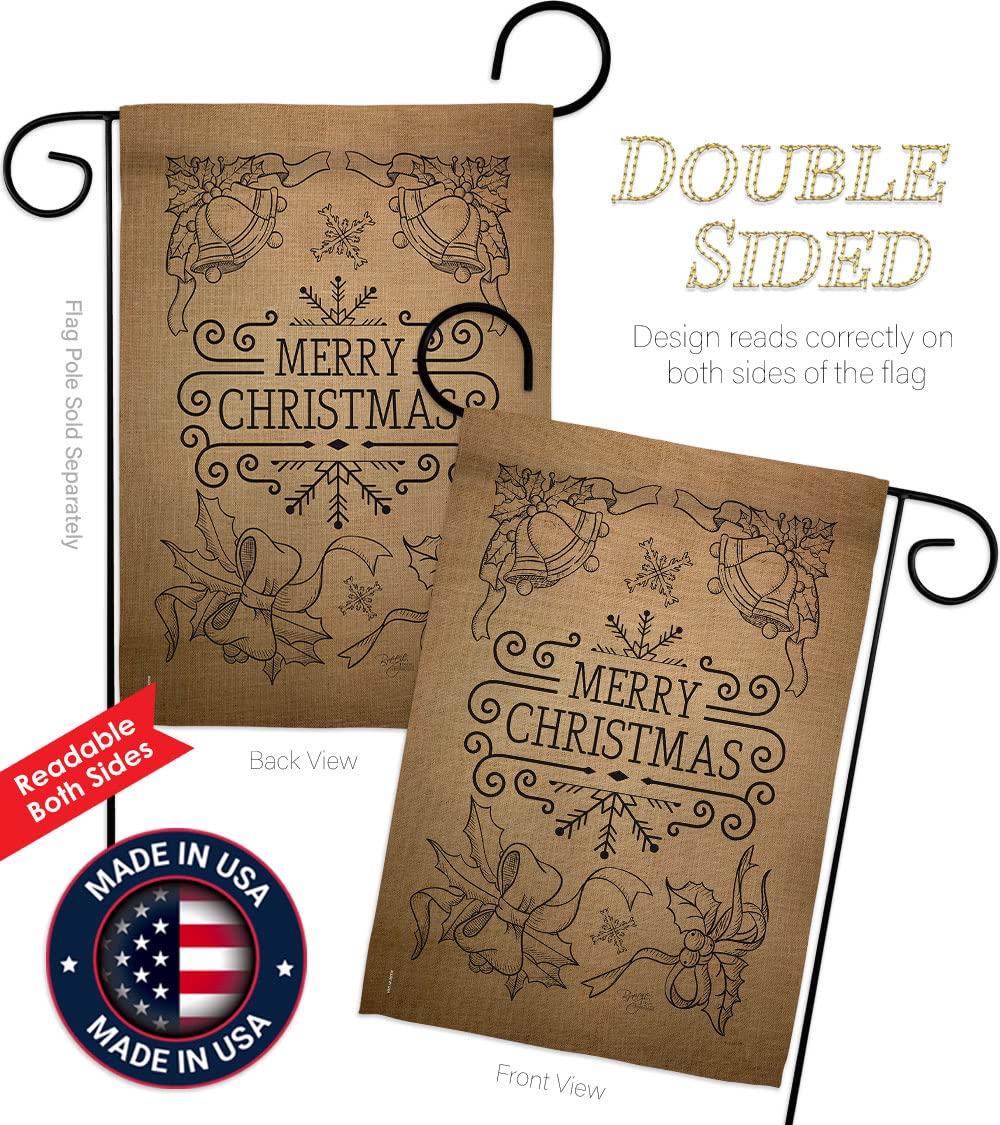 Festive Merry Bells Christmas Banner - 13